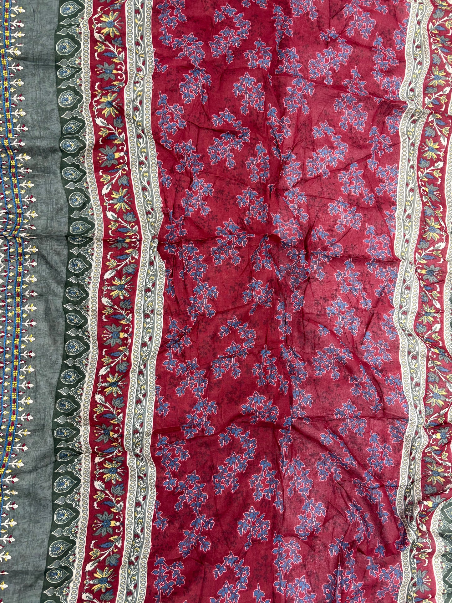 BINSAEED LAWN EMBROIDERY SUIT 4 Q