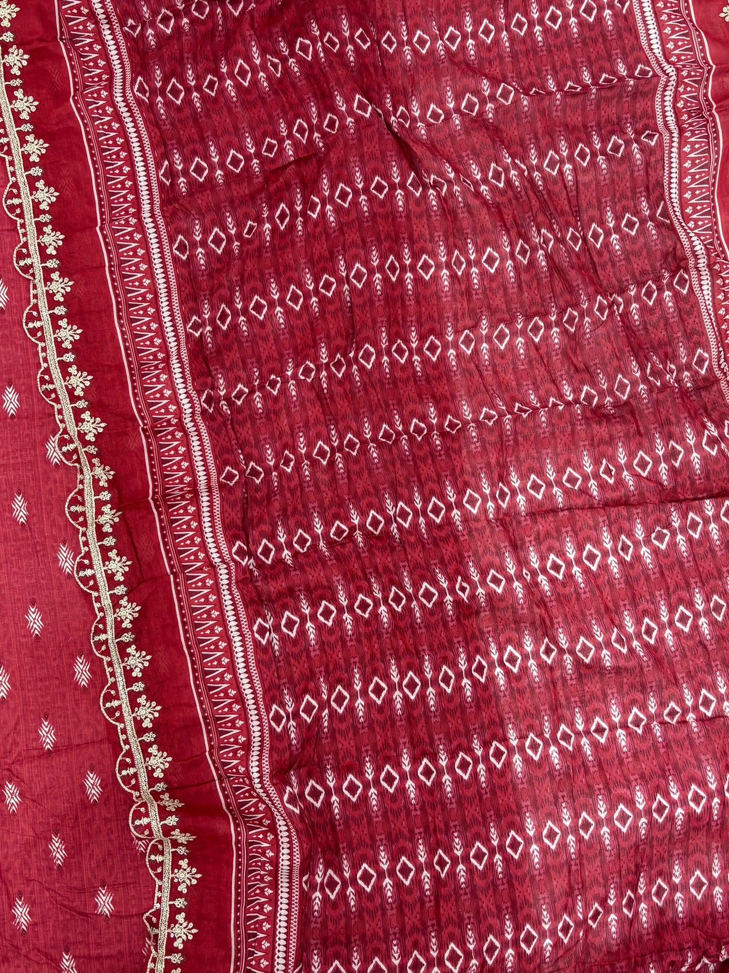 BINSAEED LAWN EMBROIDERY SUIT 3 Q