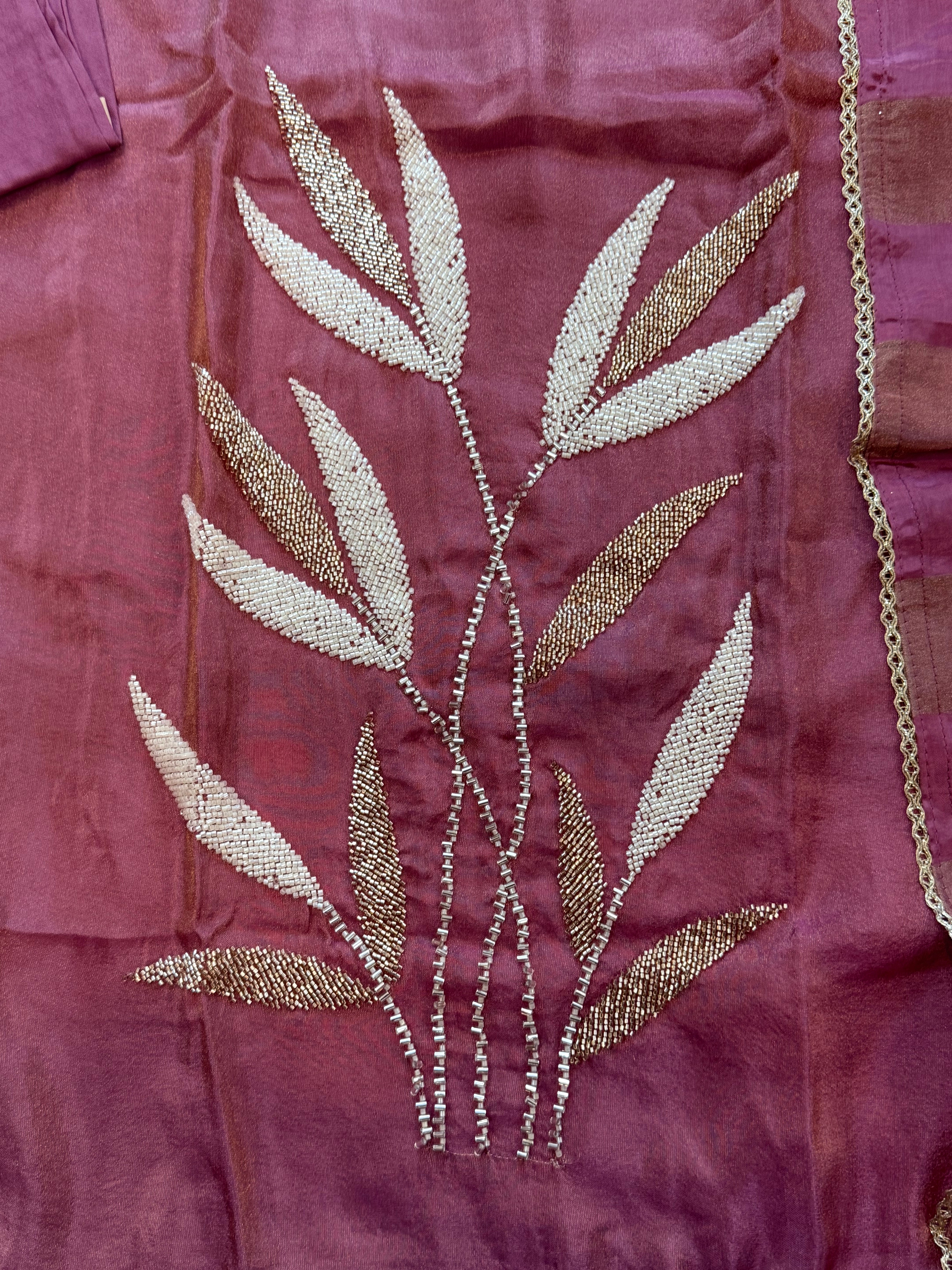 PARO ORGANZA HANDWORK SUIT 2 Q 9001