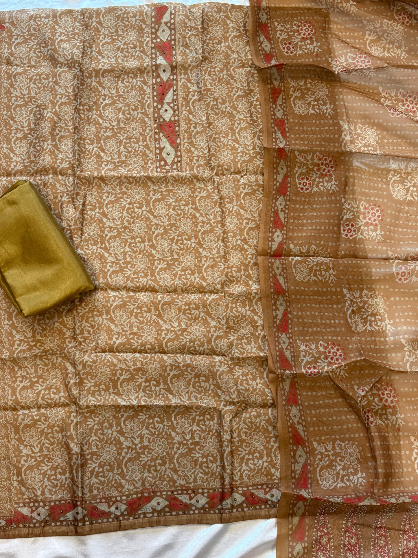 ROLEX CHANDERI EMBROIDERY SUIT 3 Q