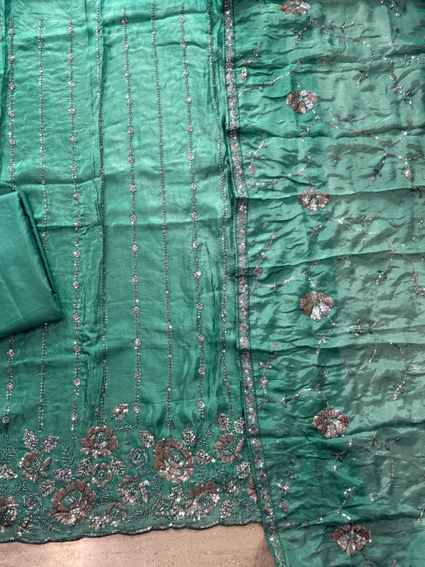 ZARQASH HAND EMBROIDERY SUIT 3 Q