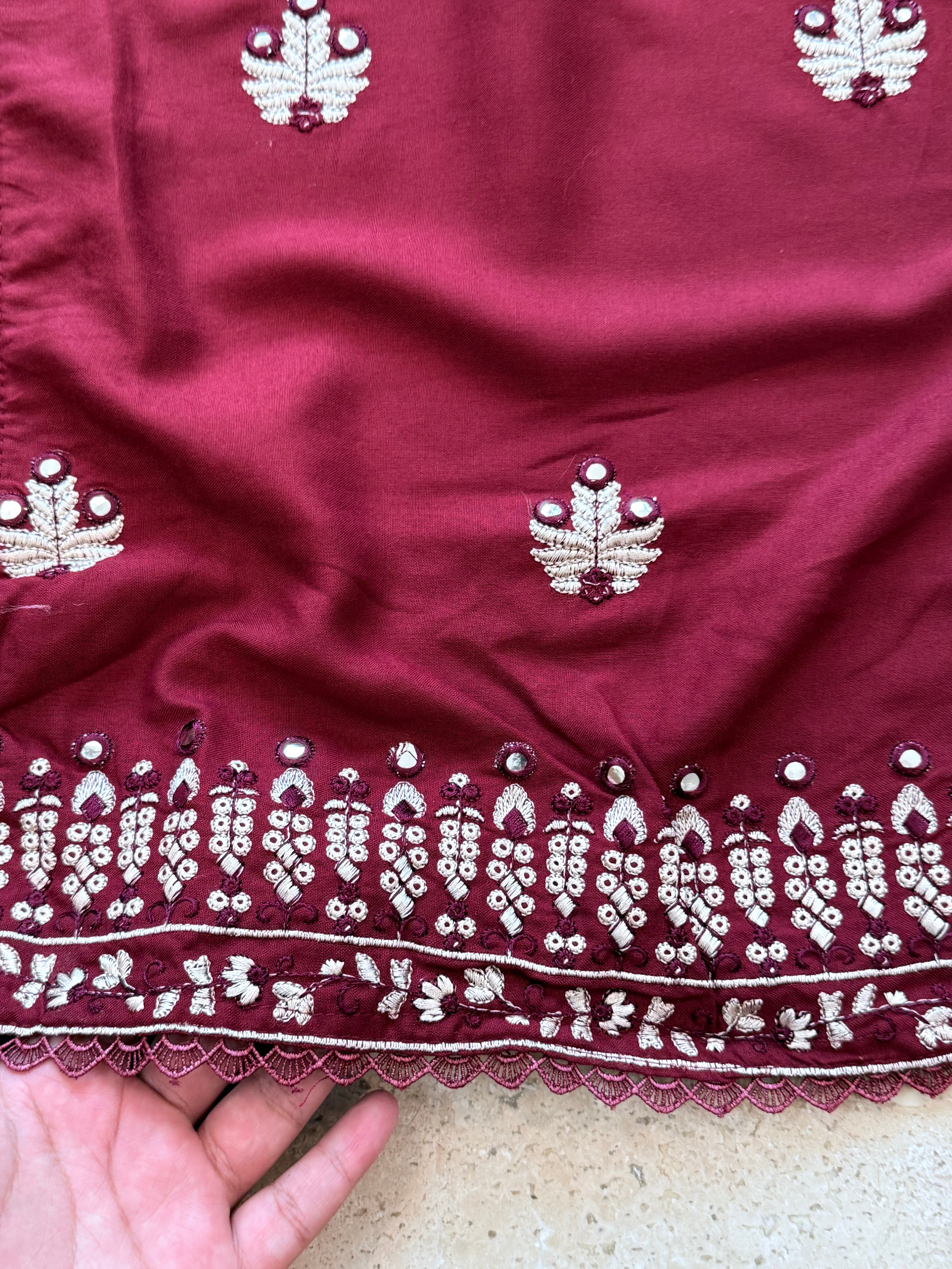 IMROZA RAYON EMBROIDERY SUIT 2