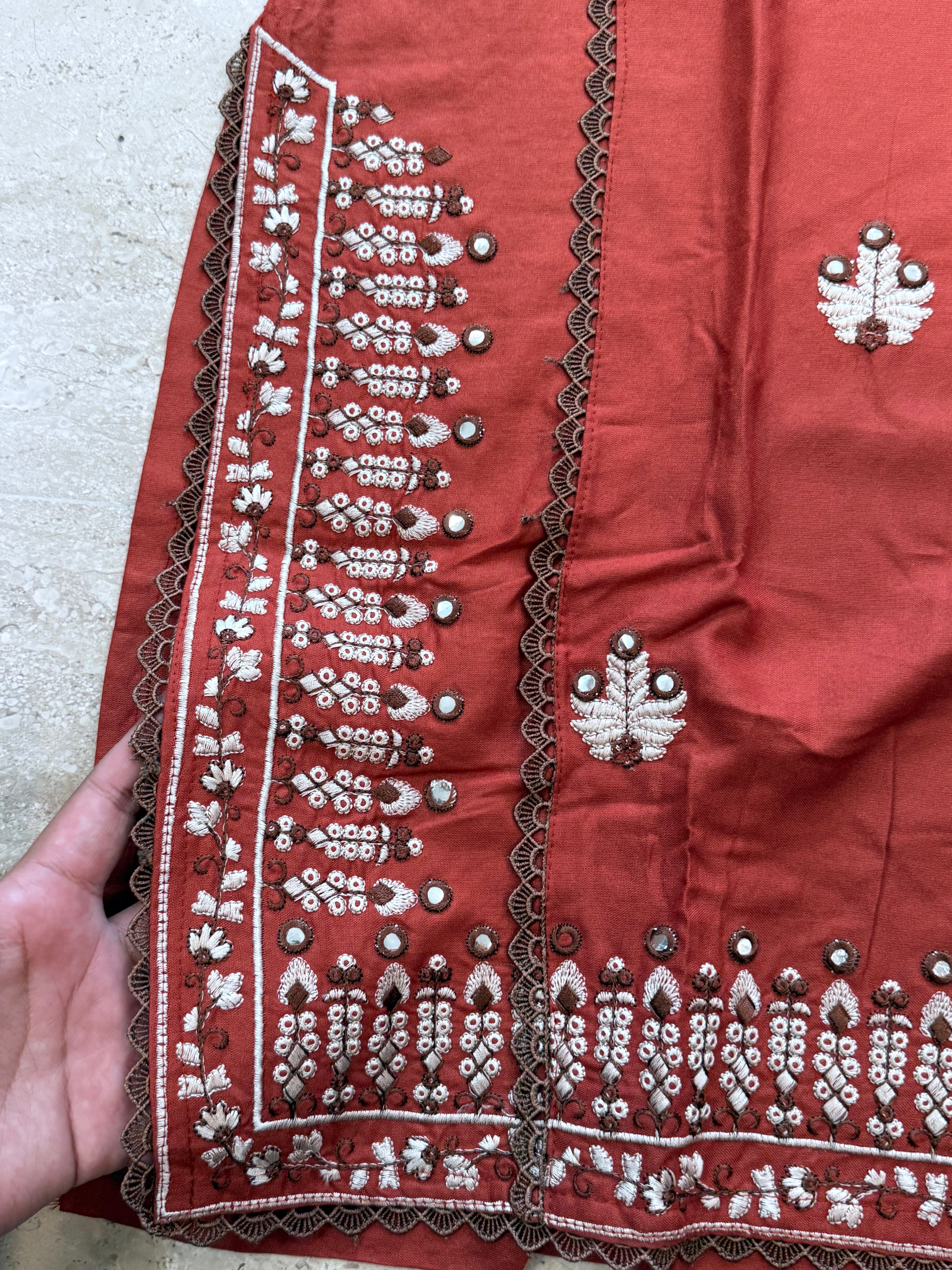 IMROZA RAYON EMBROIDERY SUIT 4
