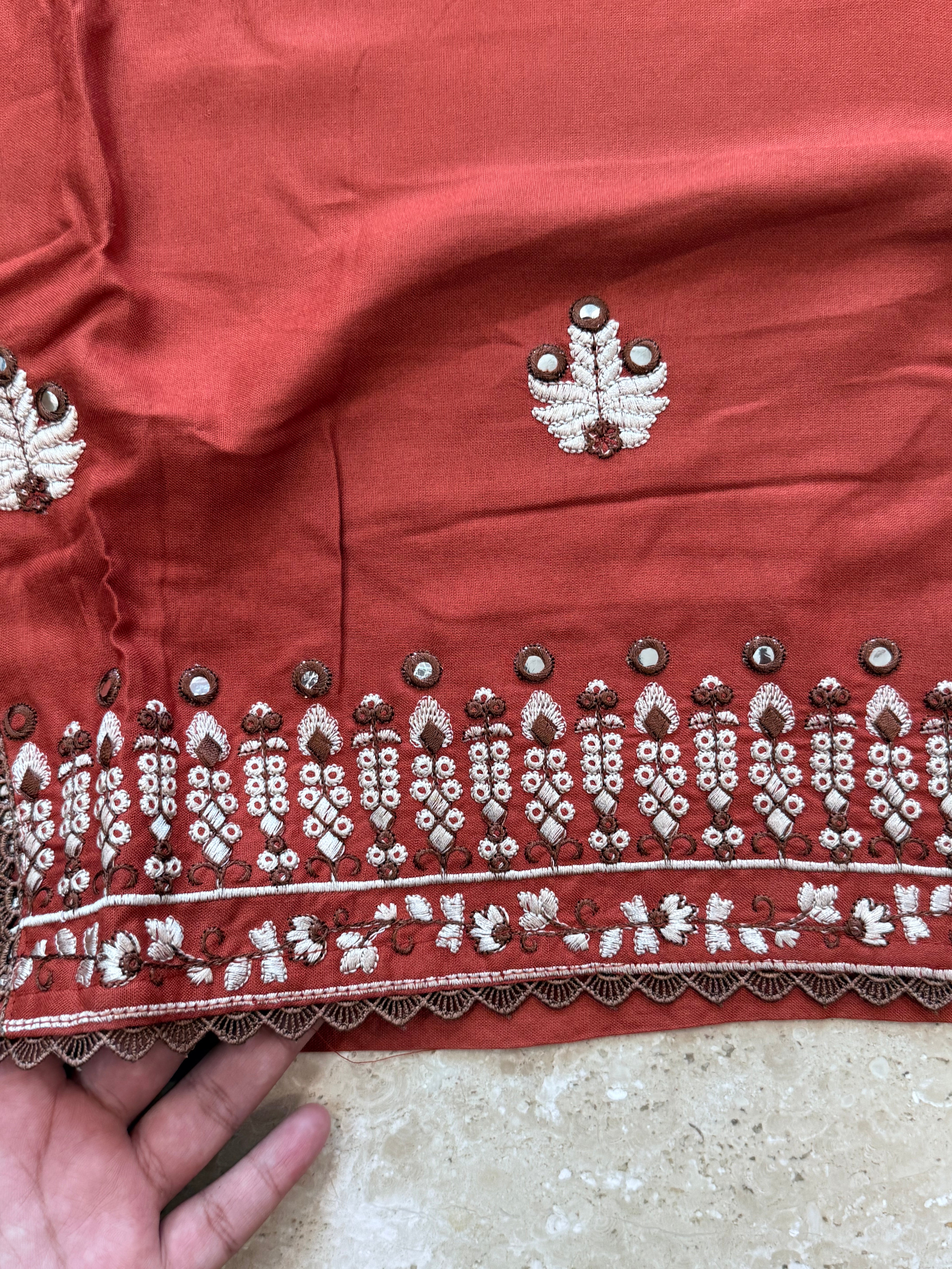 IMROZA RAYON EMBROIDERY SUIT 4