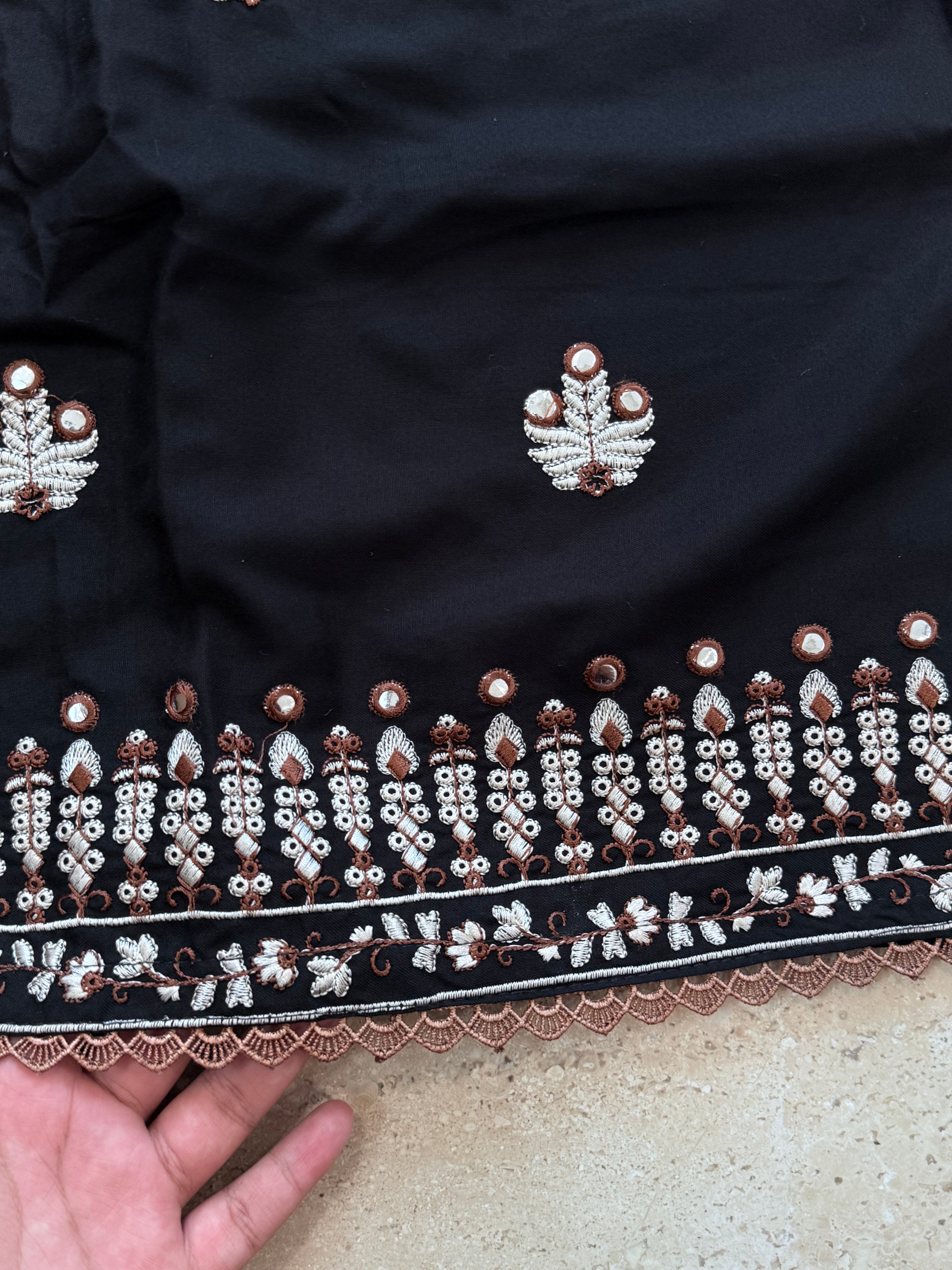 IMROZA RAYON EMBROIDERY SUIT 1