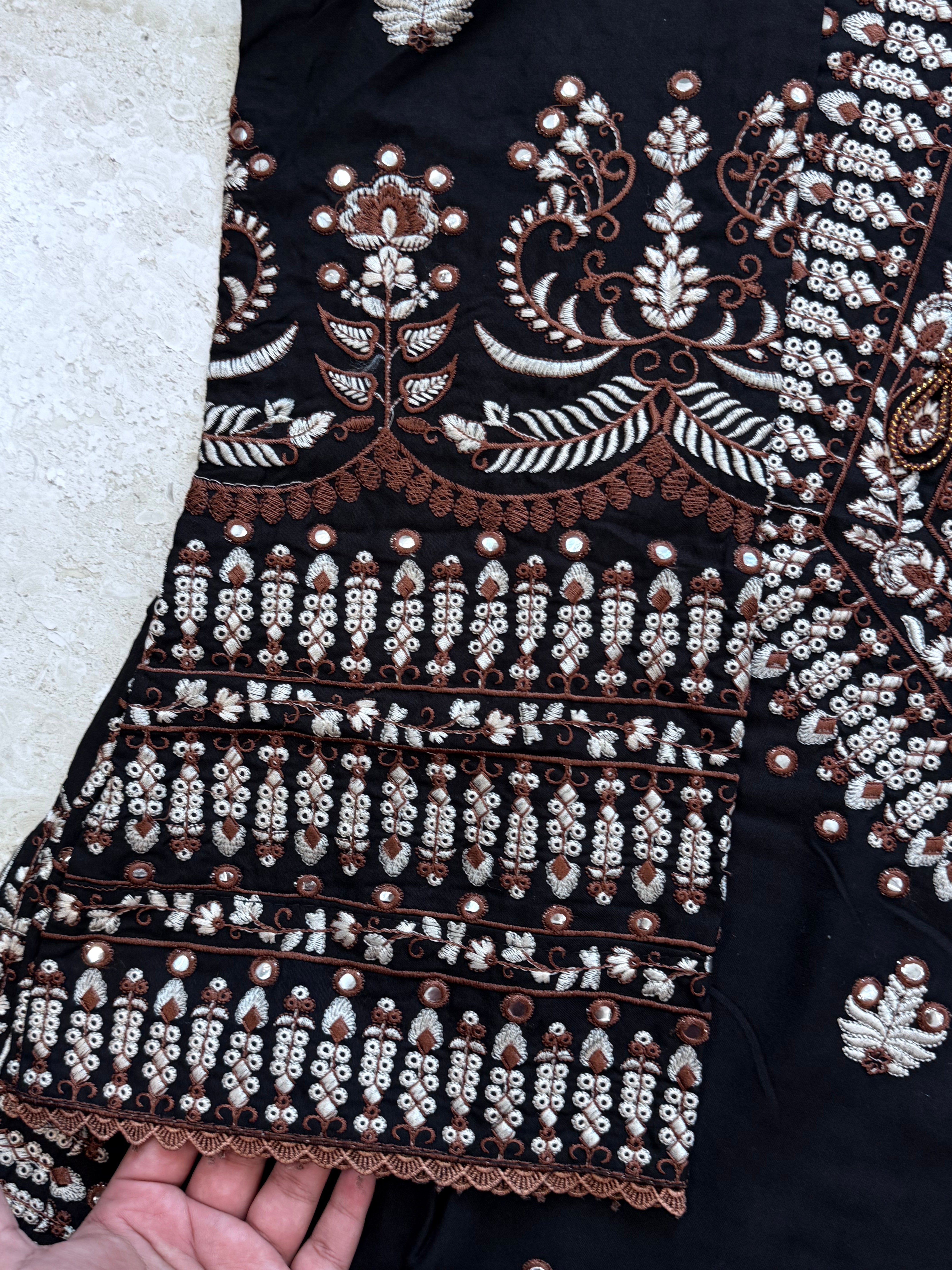 IMROZA RAYON EMBROIDERY SUIT 1