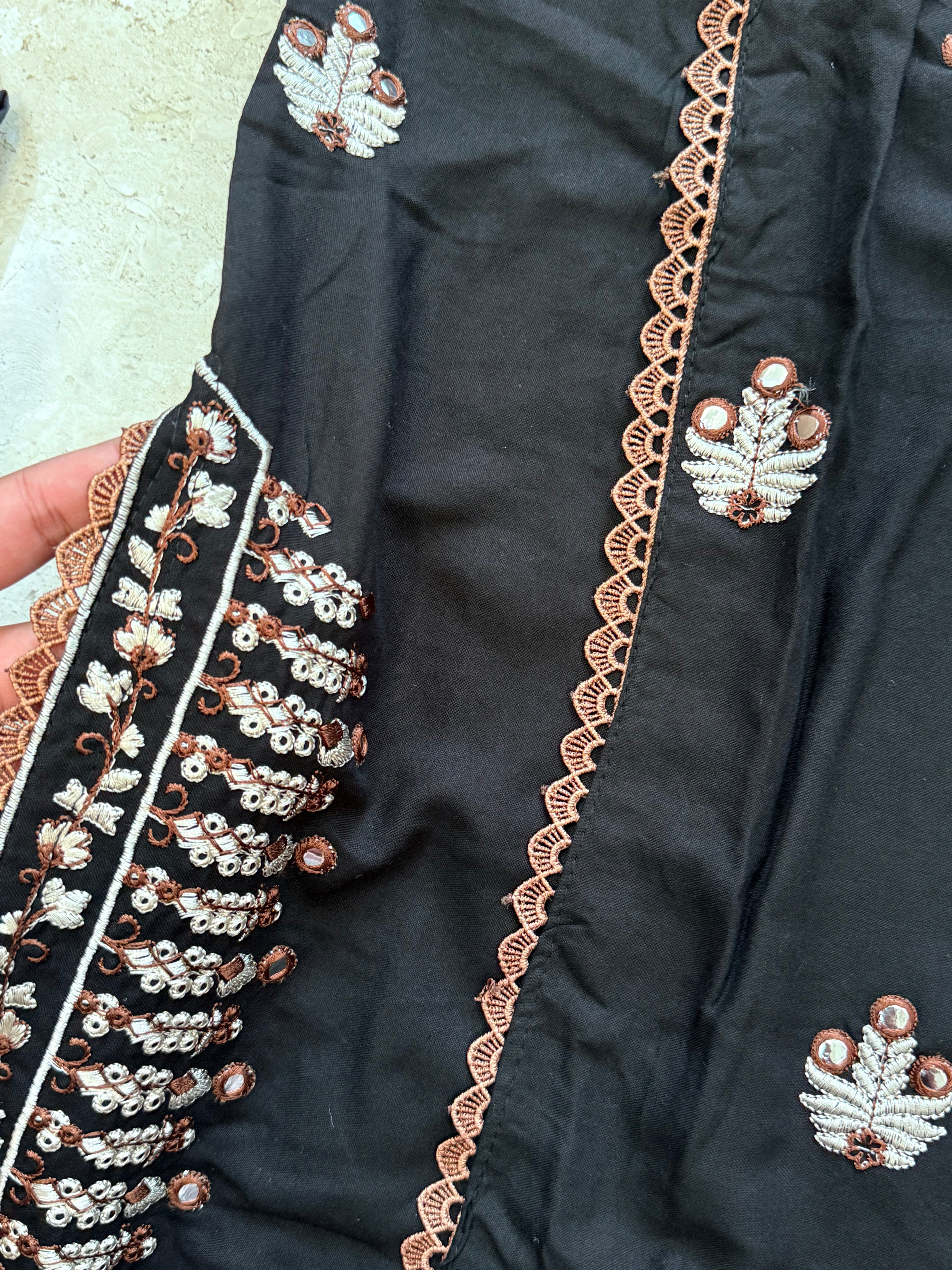 IMROZA RAYON EMBROIDERY SUIT 1