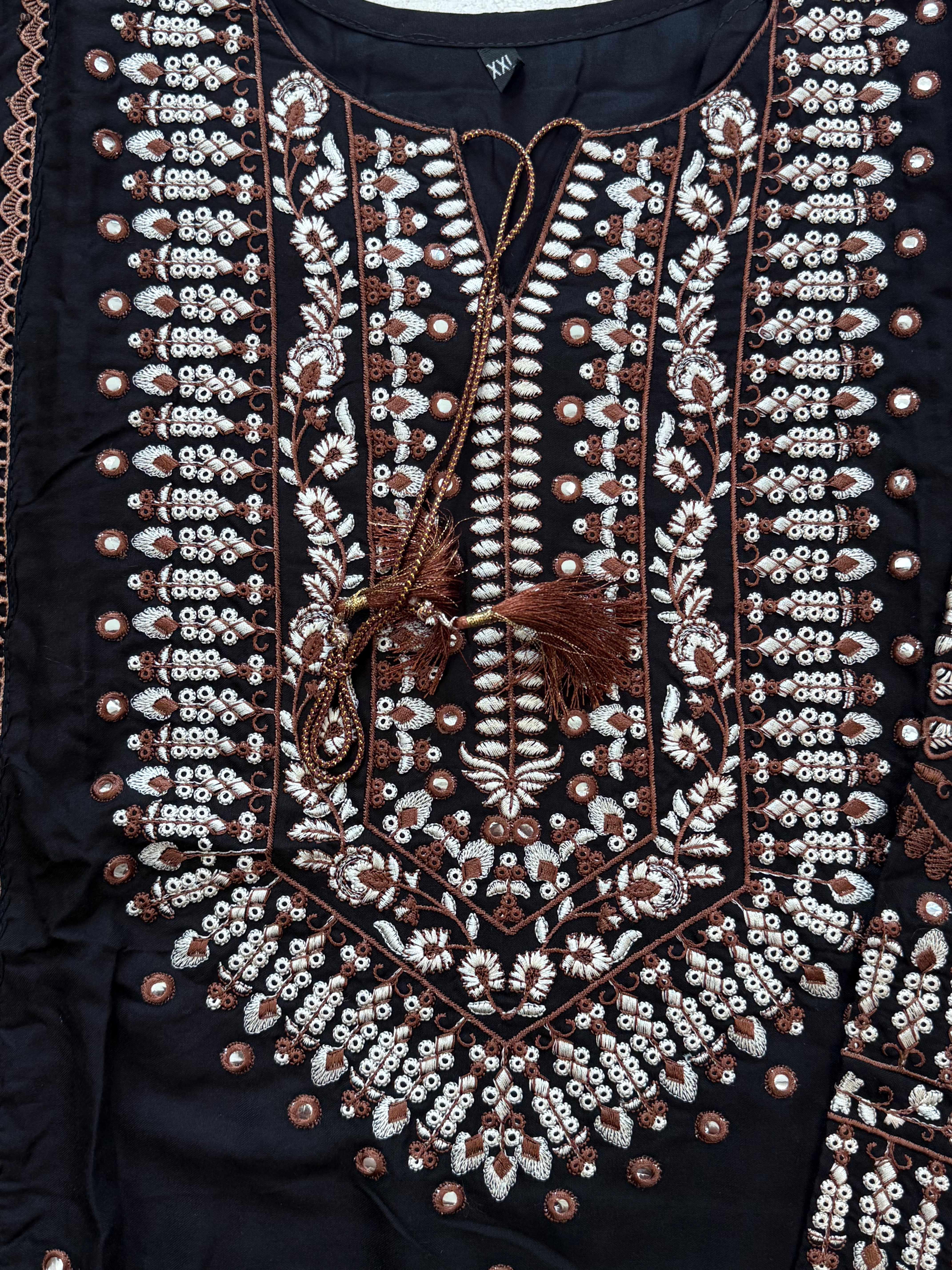 IMROZA RAYON EMBROIDERY SUIT 1