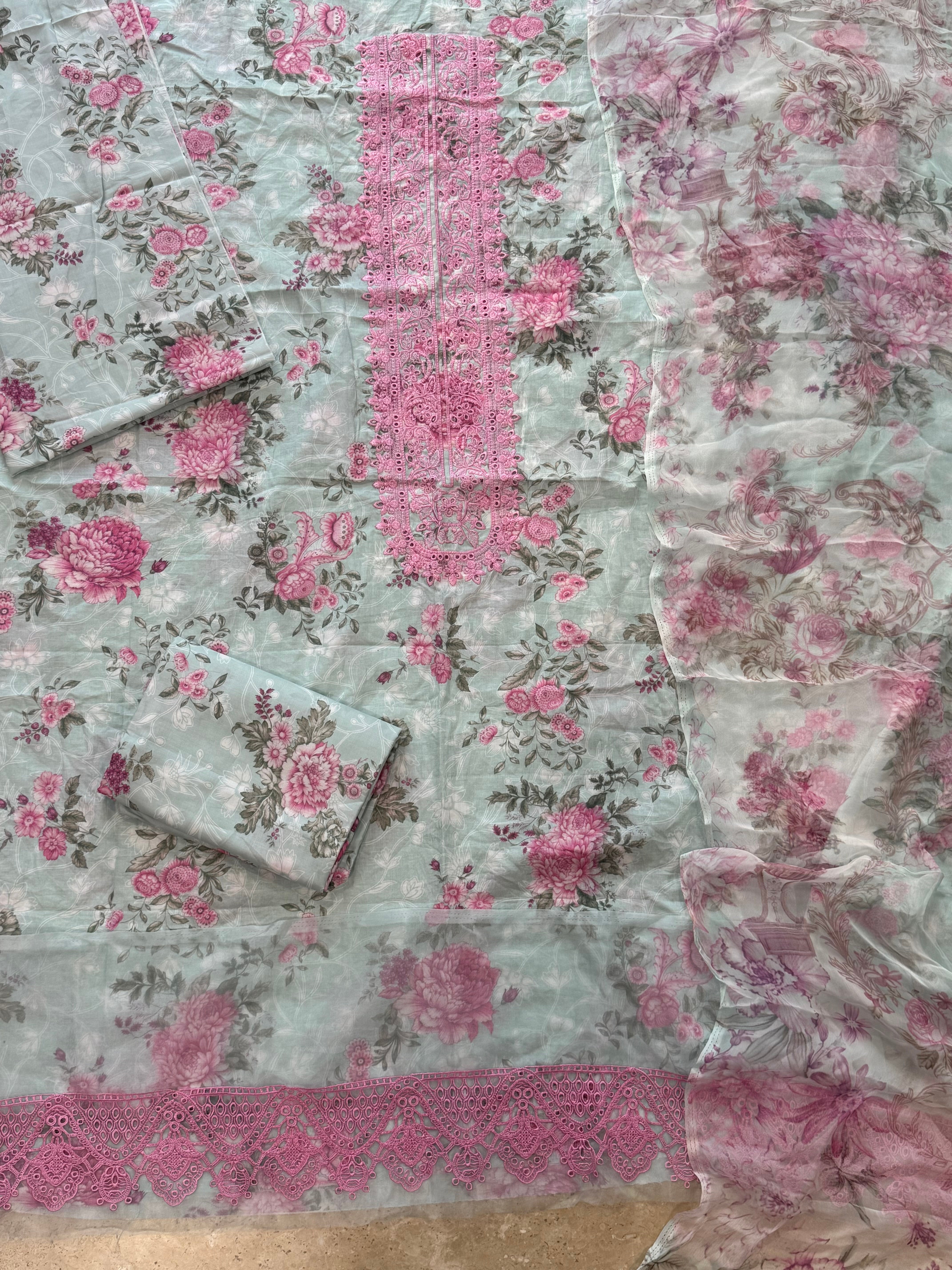 JADA FLORA LAWN SUIT 7 Q