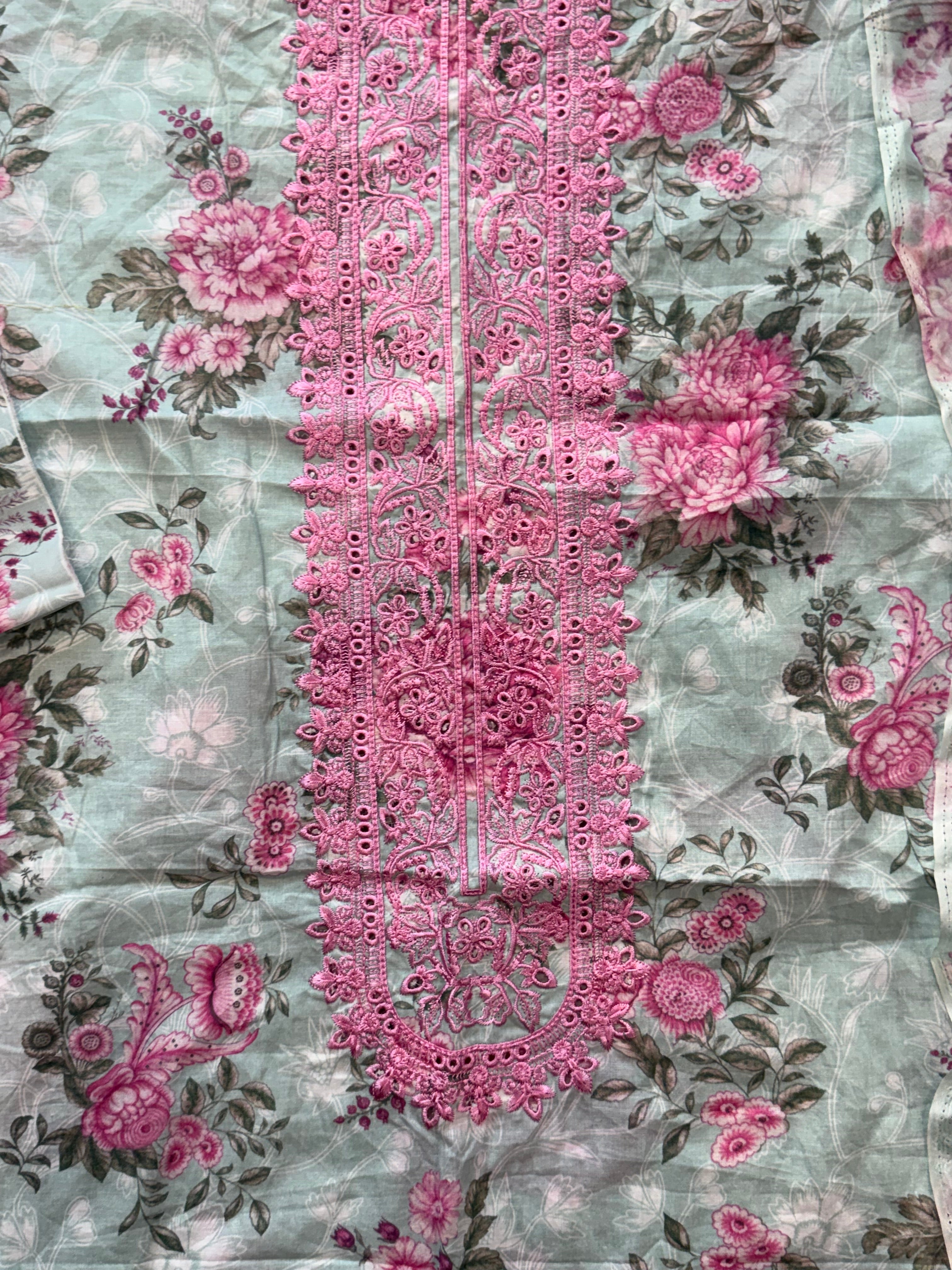 JADA FLORA LAWN SUIT 7 Q