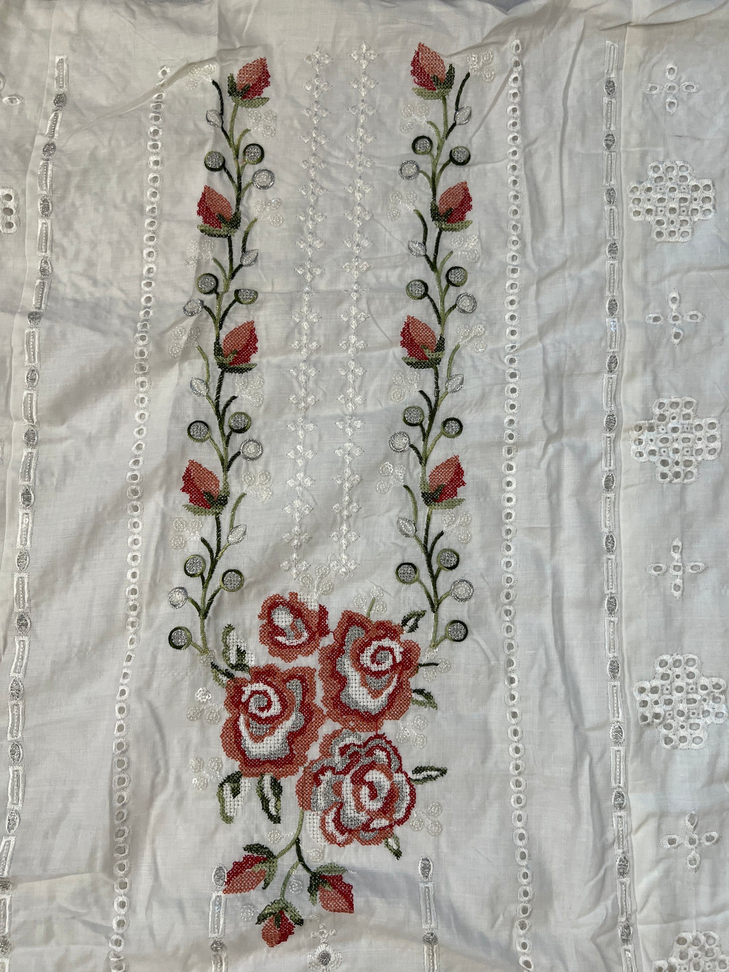 HARSHA WHITE LAWN EMBROIDERY SUIT