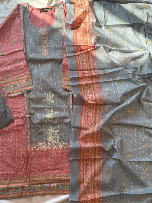 SAAJ COTTON READYMADE SUIT 6 Q