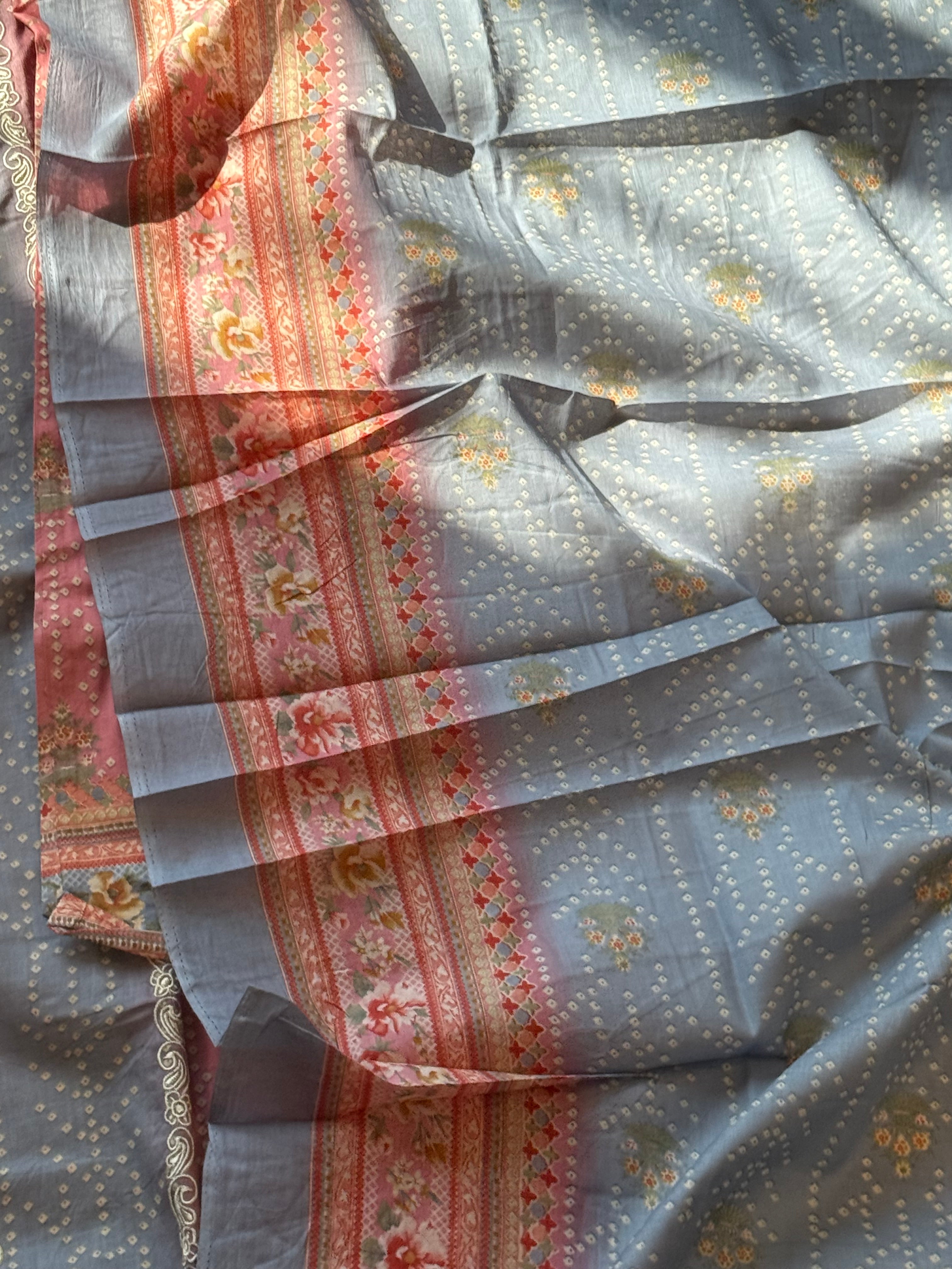 SAAJ COTTON READYMADE SUIT 6 Q