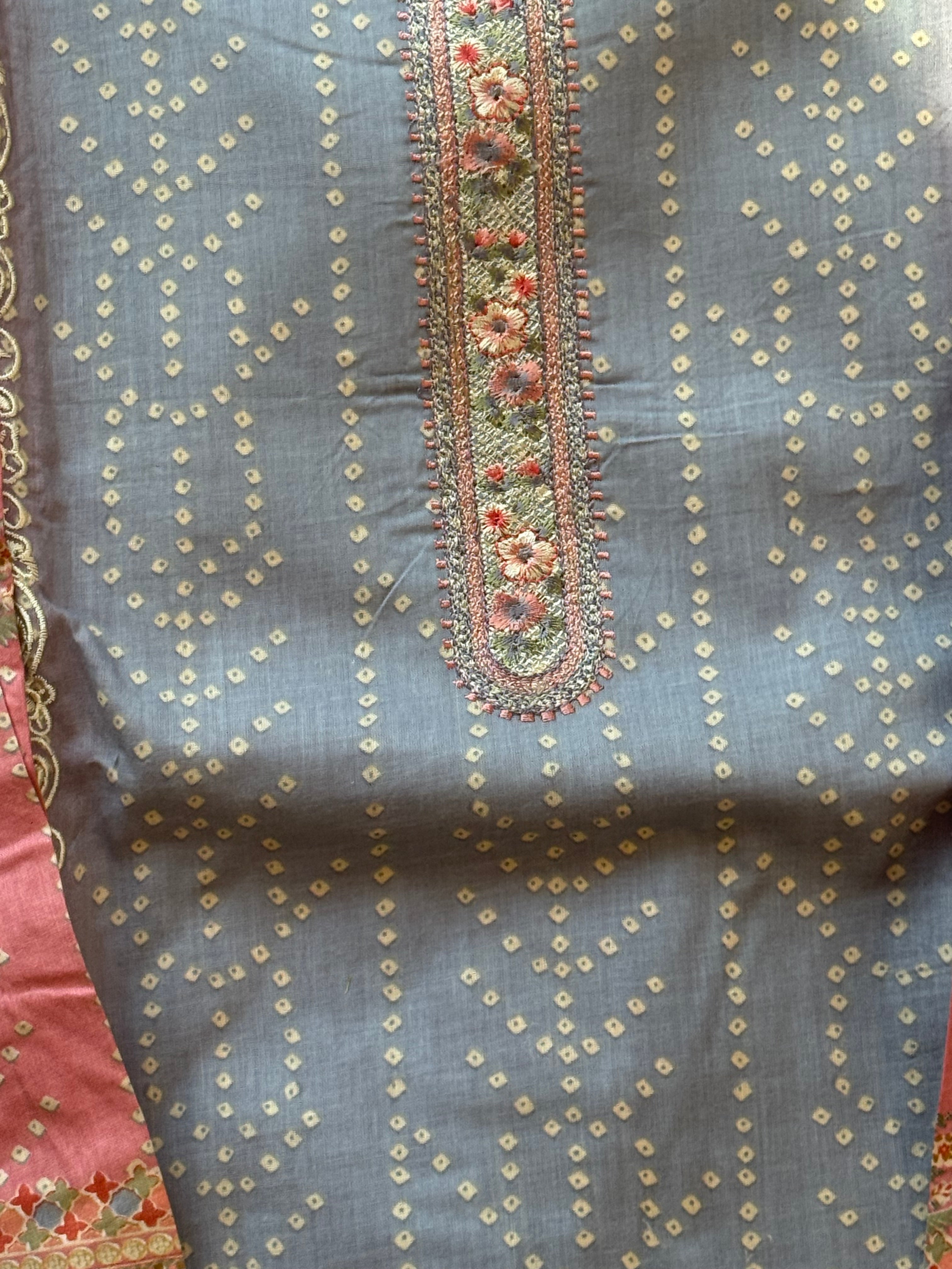 SAAJ COTTON READYMADE SUIT 6 Q