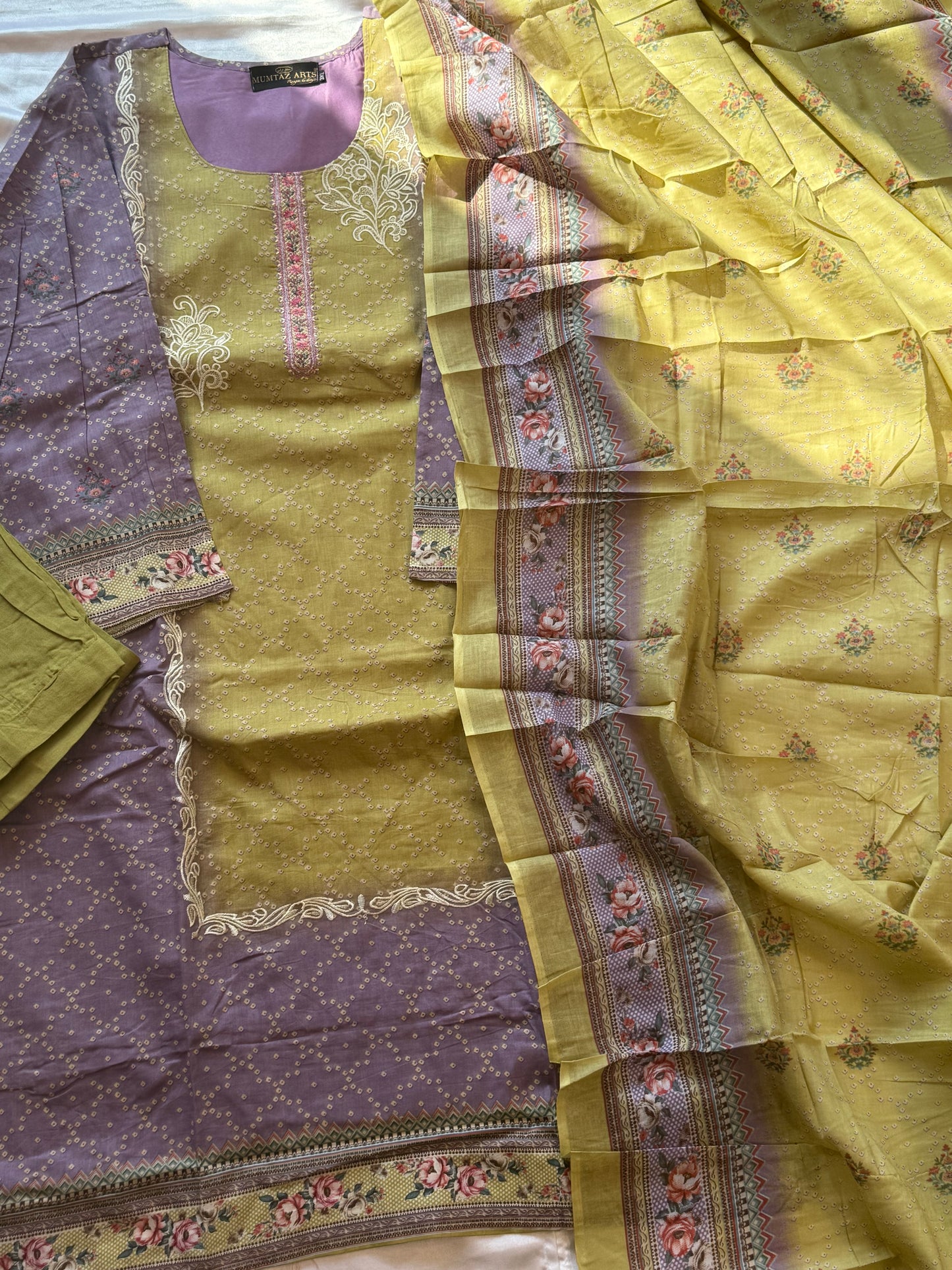 SAAJ COTTON READYMADE SUIT 4 Q