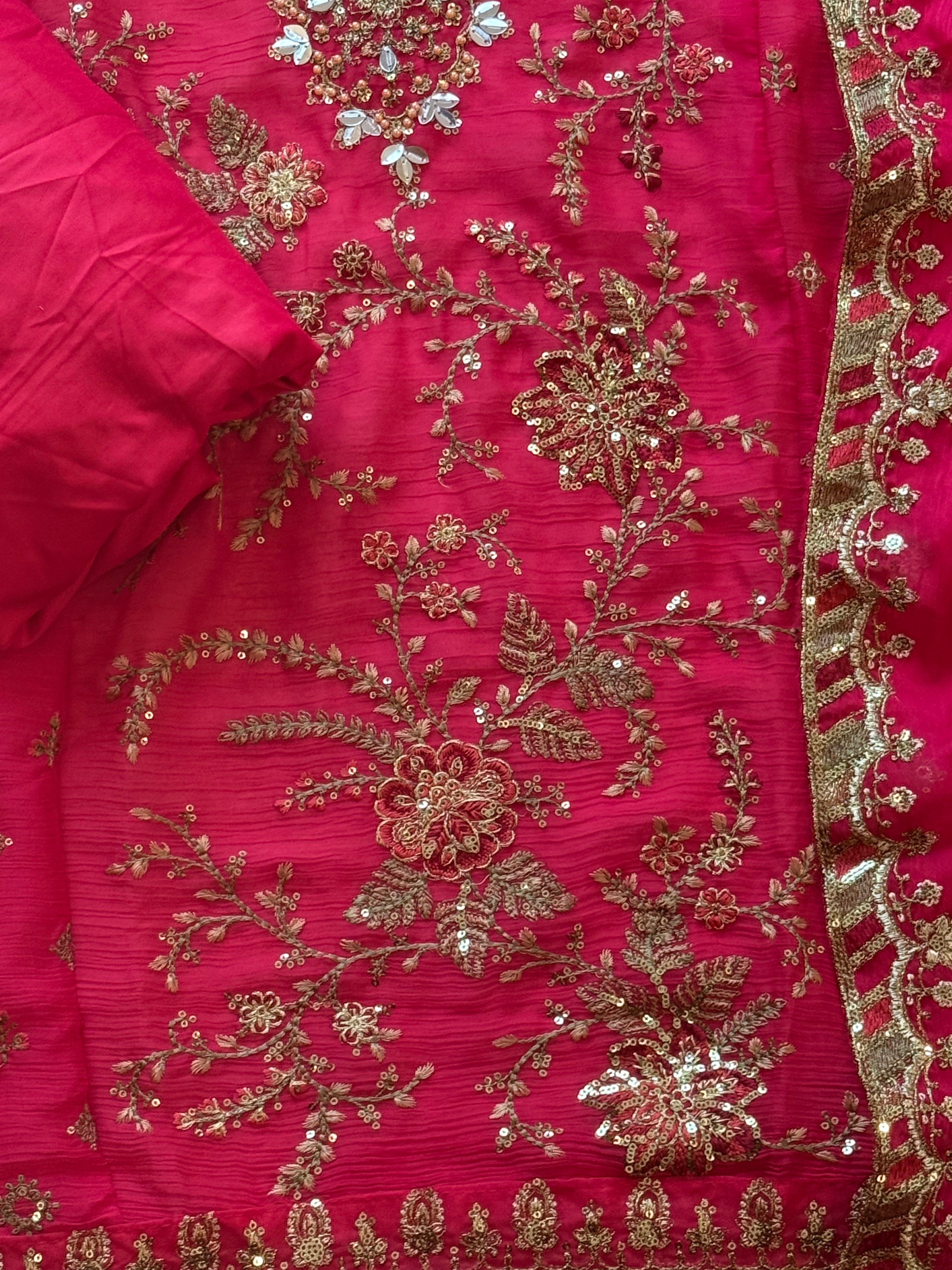 NOOR-E-CHIFFON EMBROIDERY SUIT Q