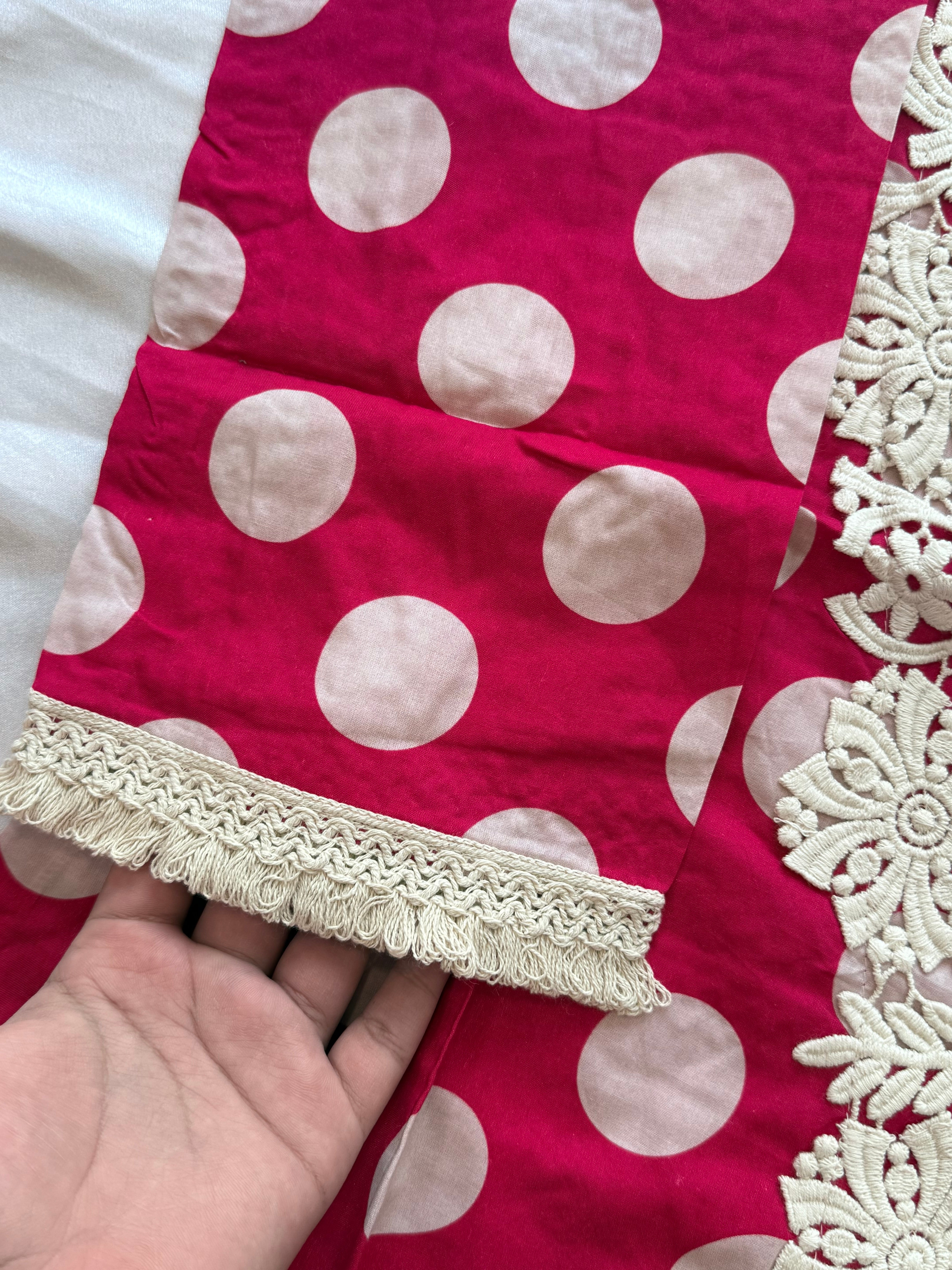POLKA FARSHI SHALWAR SUIT 2