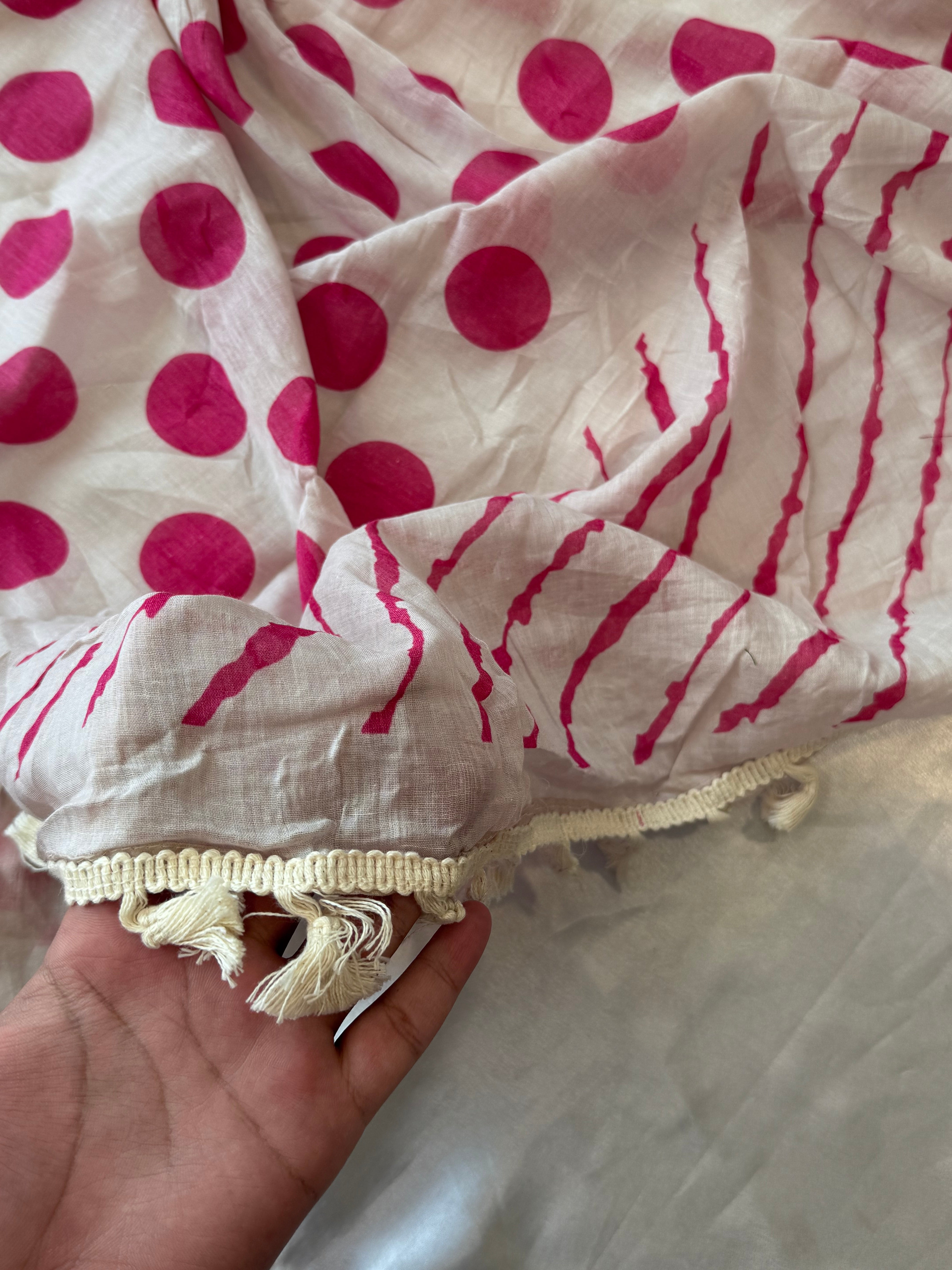 POLKA FARSHI SHALWAR SUIT 2