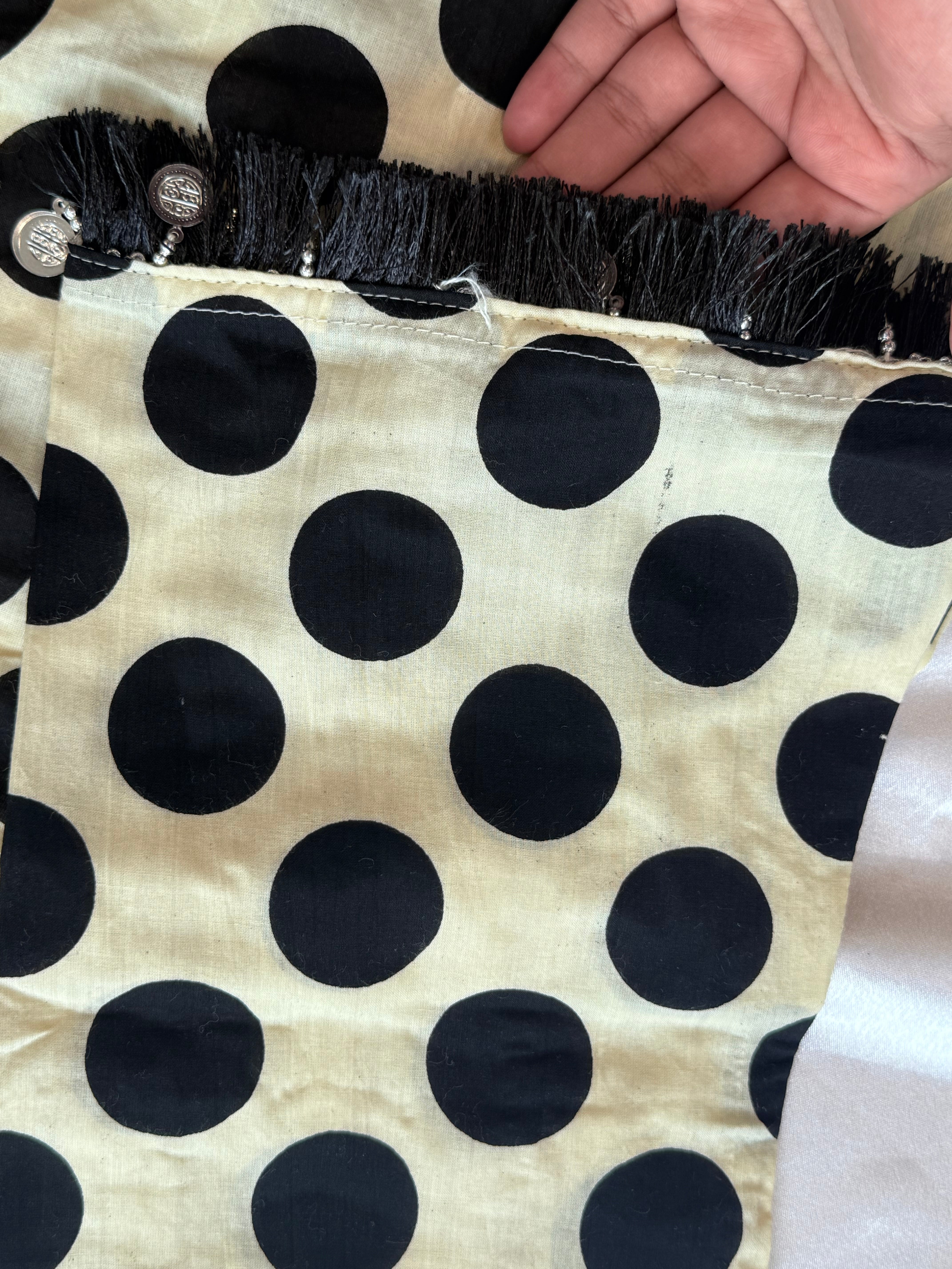 POLKA FARSHI SHALWAR SUIT 1