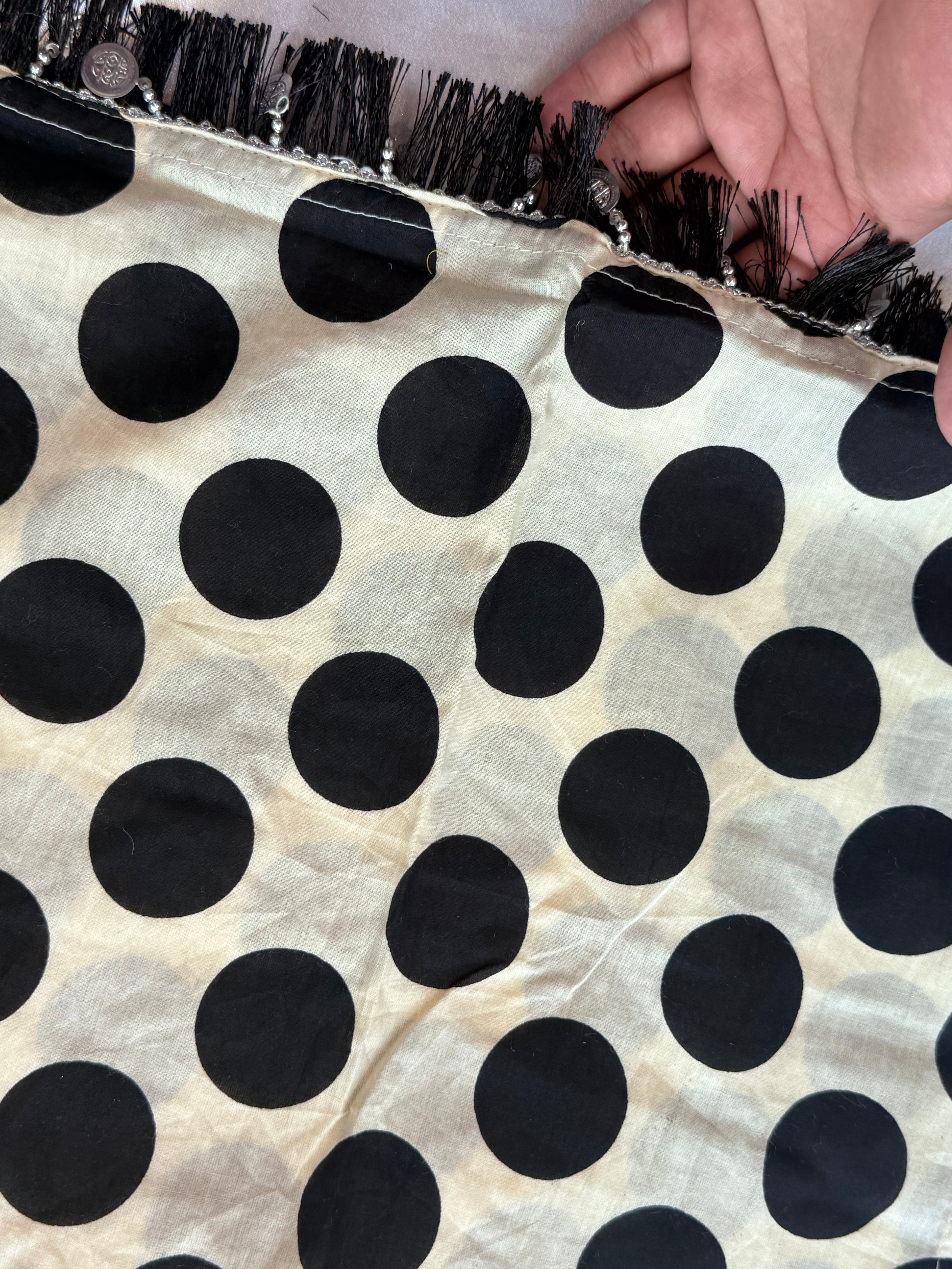 POLKA FARSHI SHALWAR SUIT 1