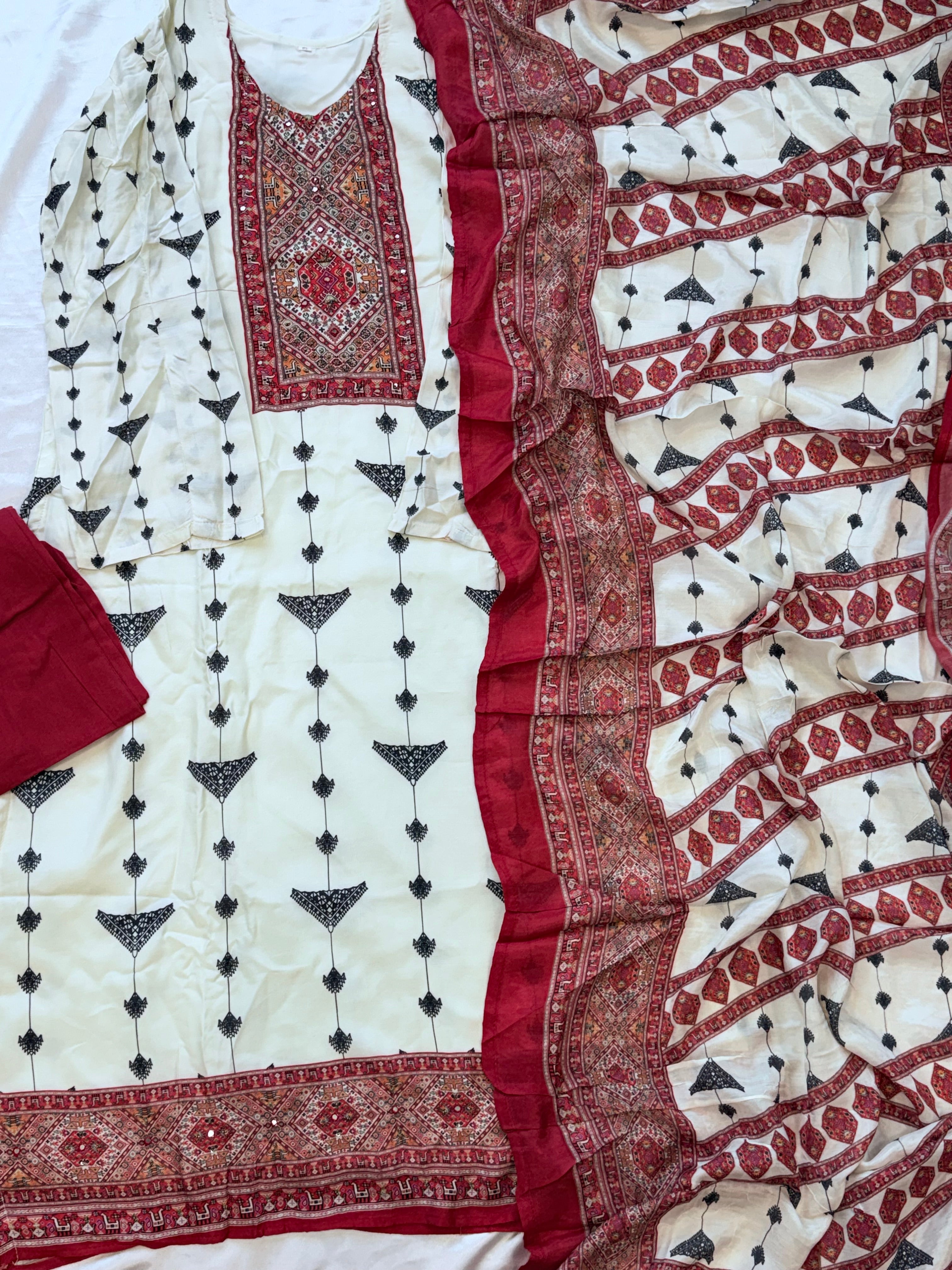 KAIRA MUSLIN READYMADE SUIT