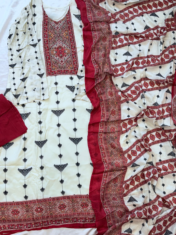 KAIRA MUSLIN READYMADE SUIT 3