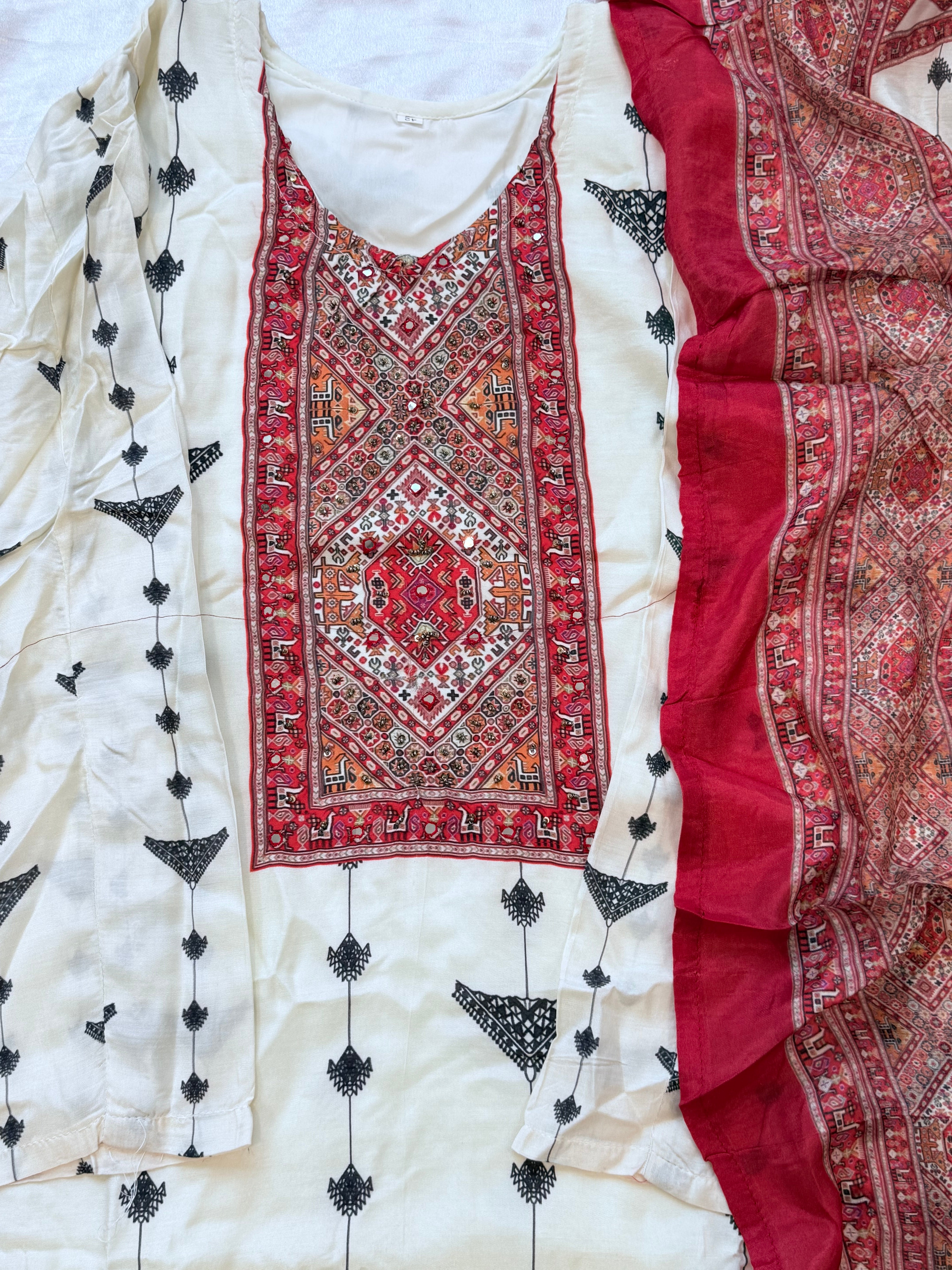KAIRA MUSLIN READYMADE SUIT