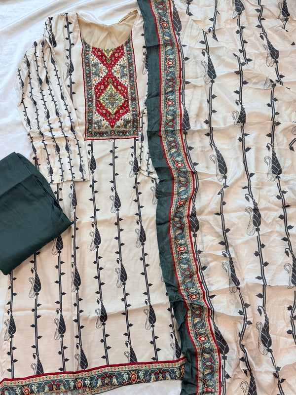 KAIRA MUSLIN READYMADE SUIT 4
