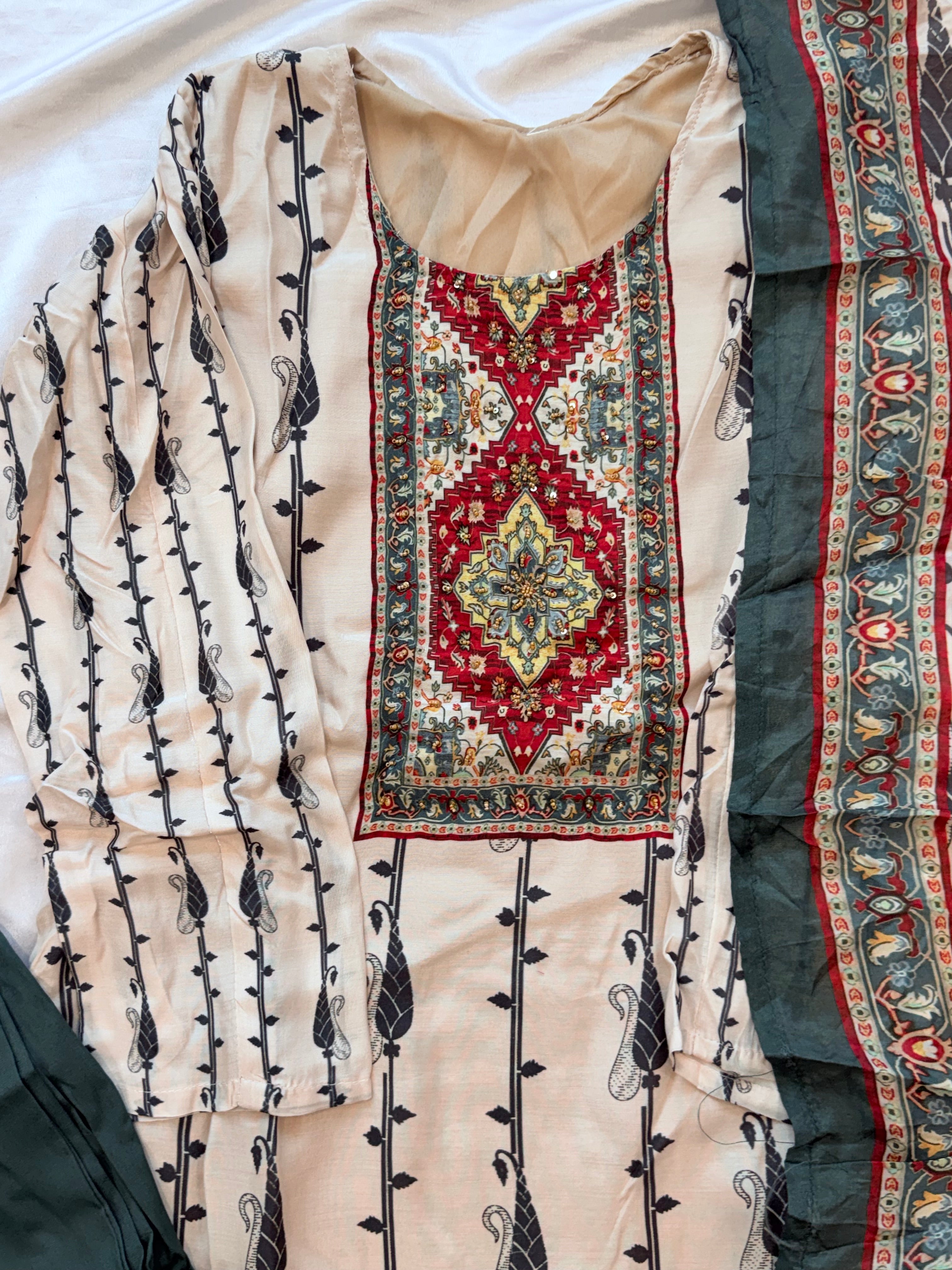 KAIRA MUSLIN READYMADE SUIT