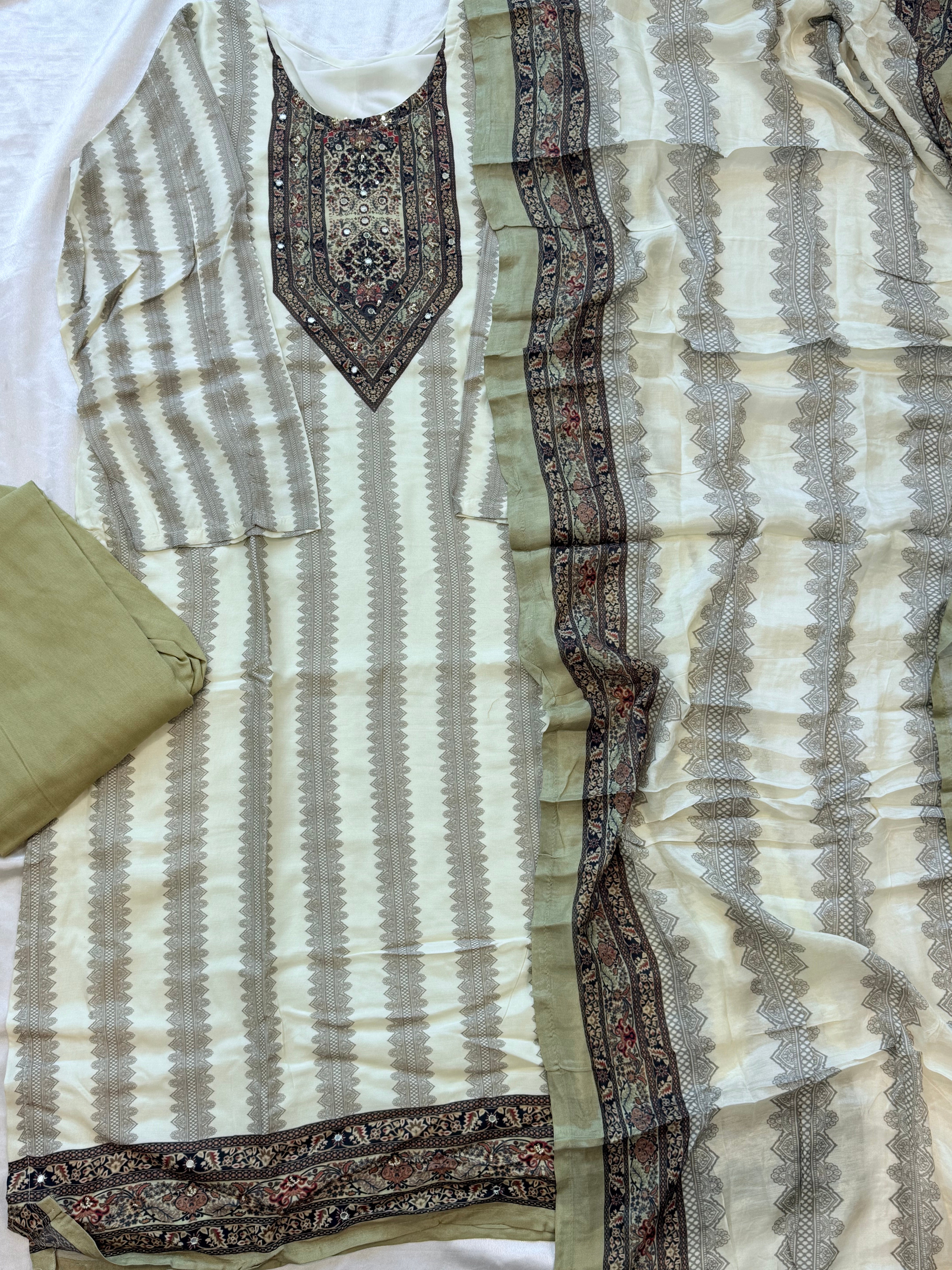 KAIRA MUSLIN READYMADE SUIT