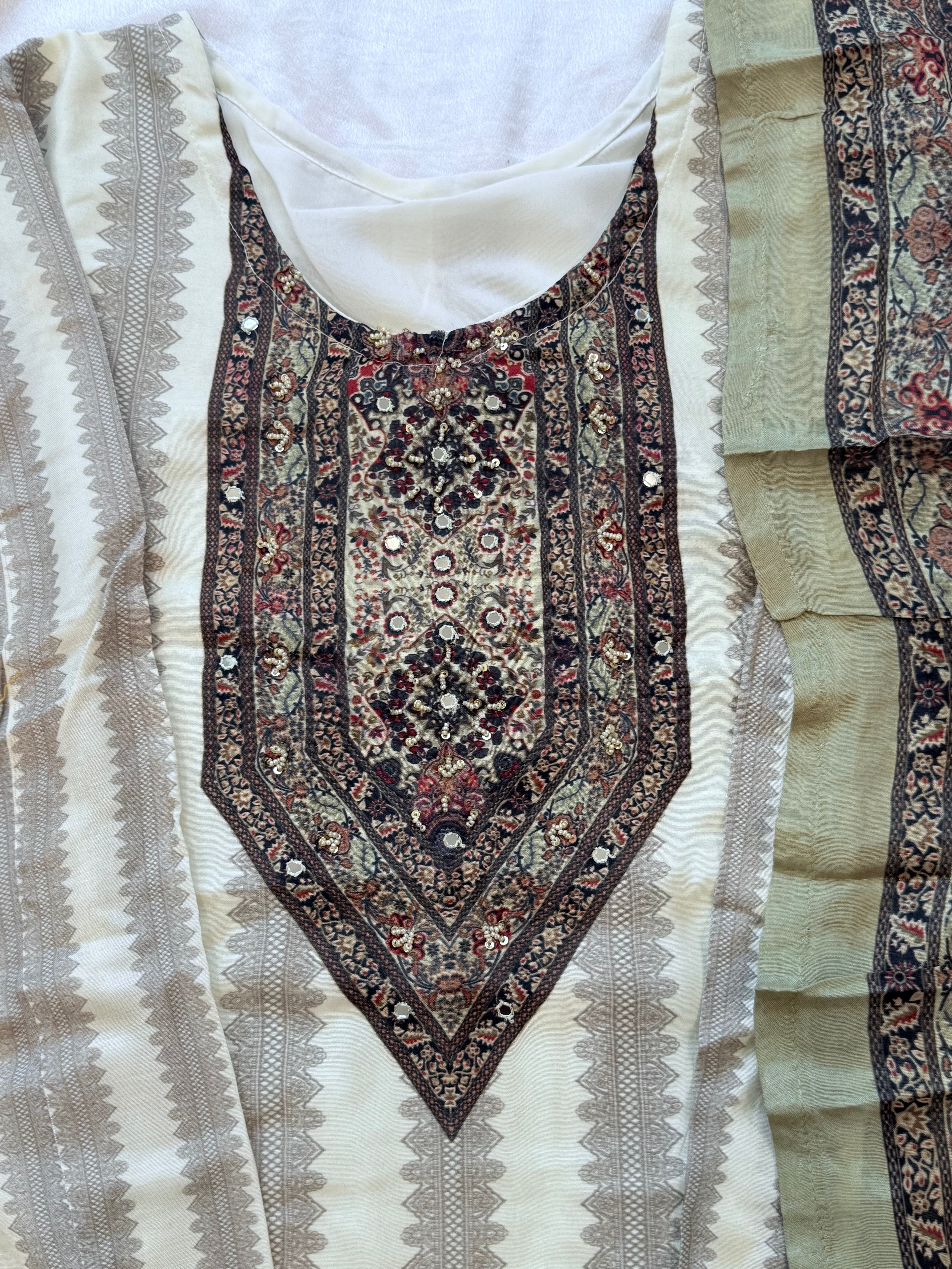 KAIRA MUSLIN READYMADE SUIT