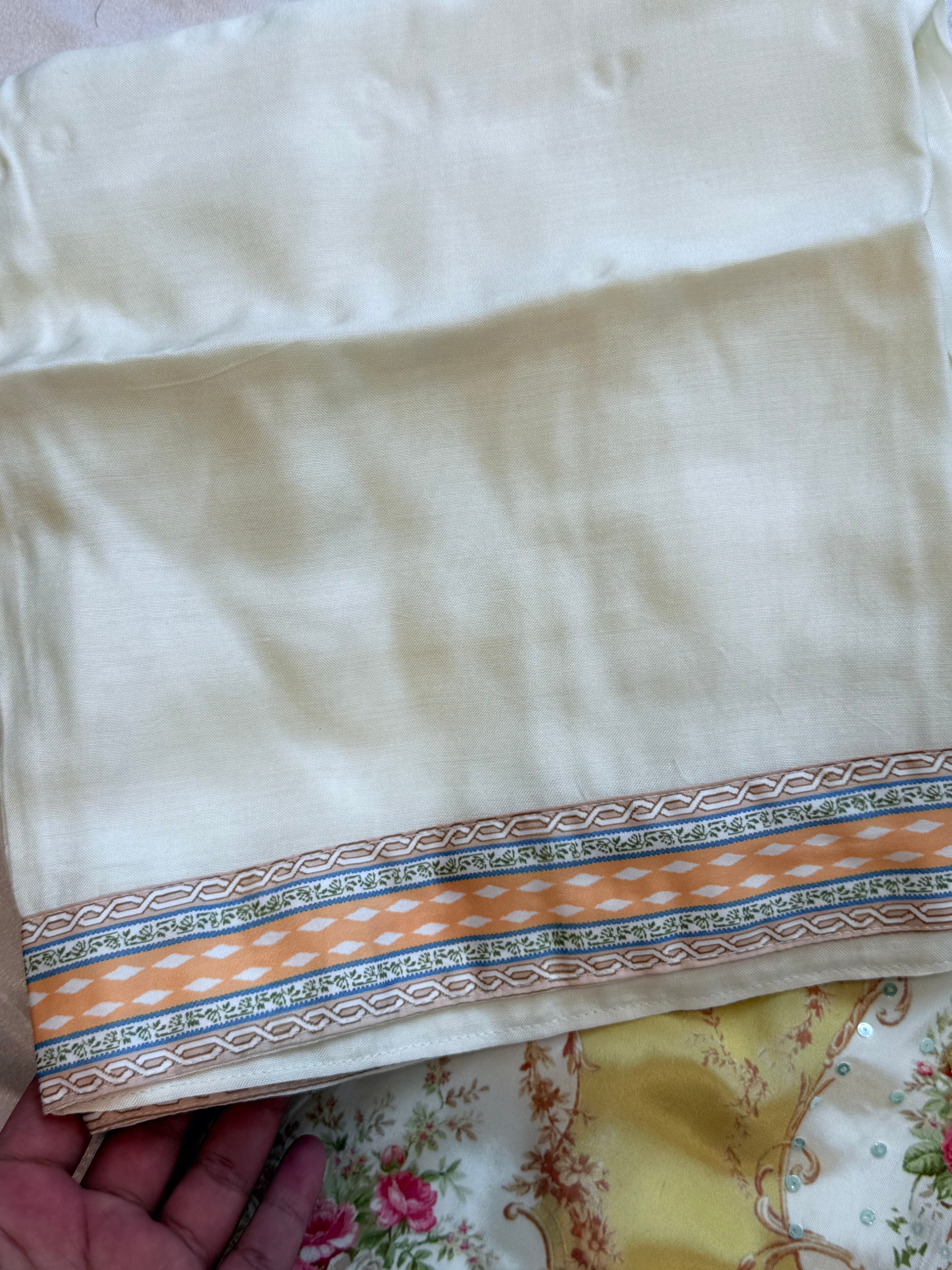 NAZAKAT CREPE READYMADE SUIT 2 Q