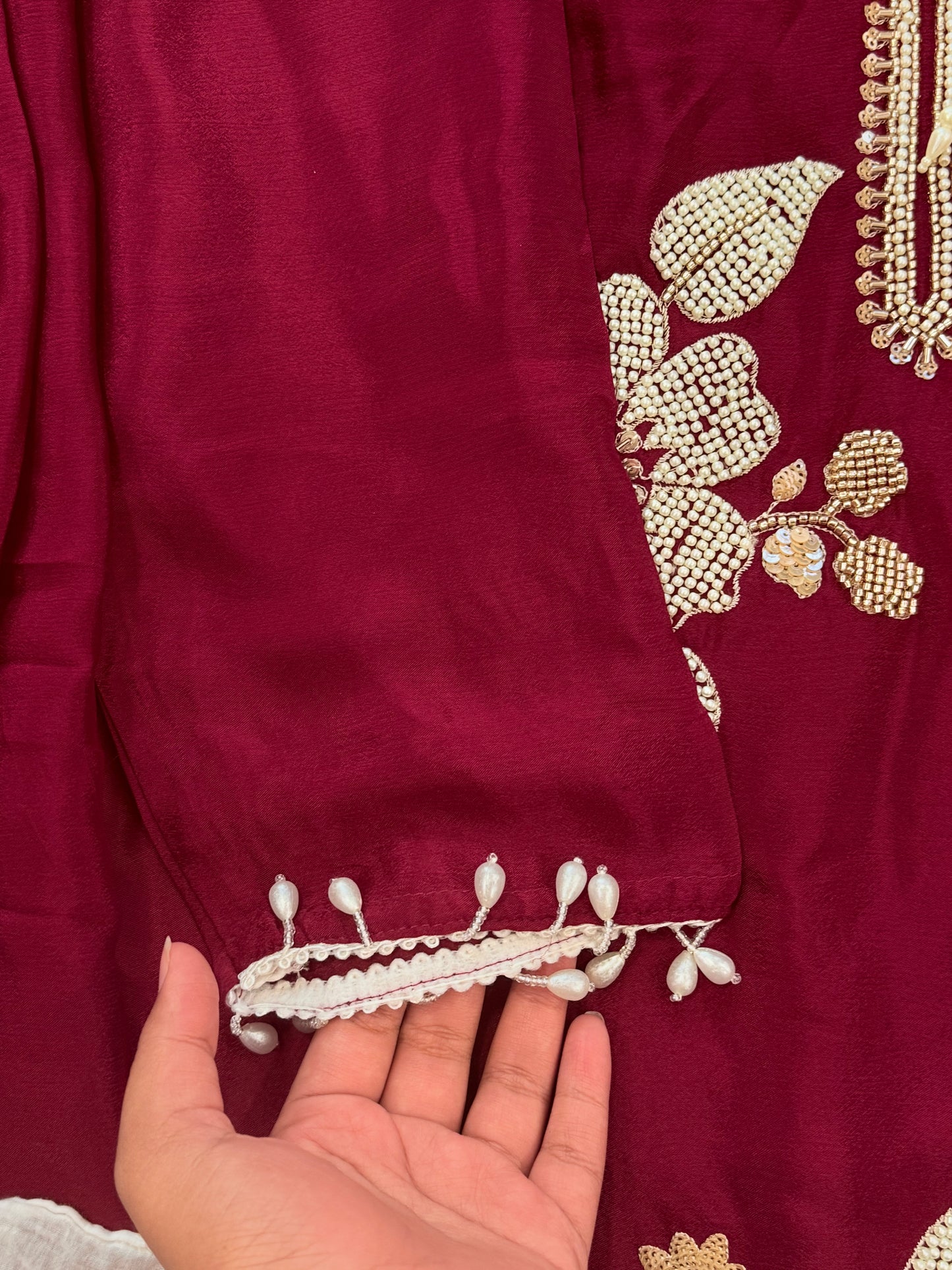 PARO SHIFFON READYMADE SUIT Q