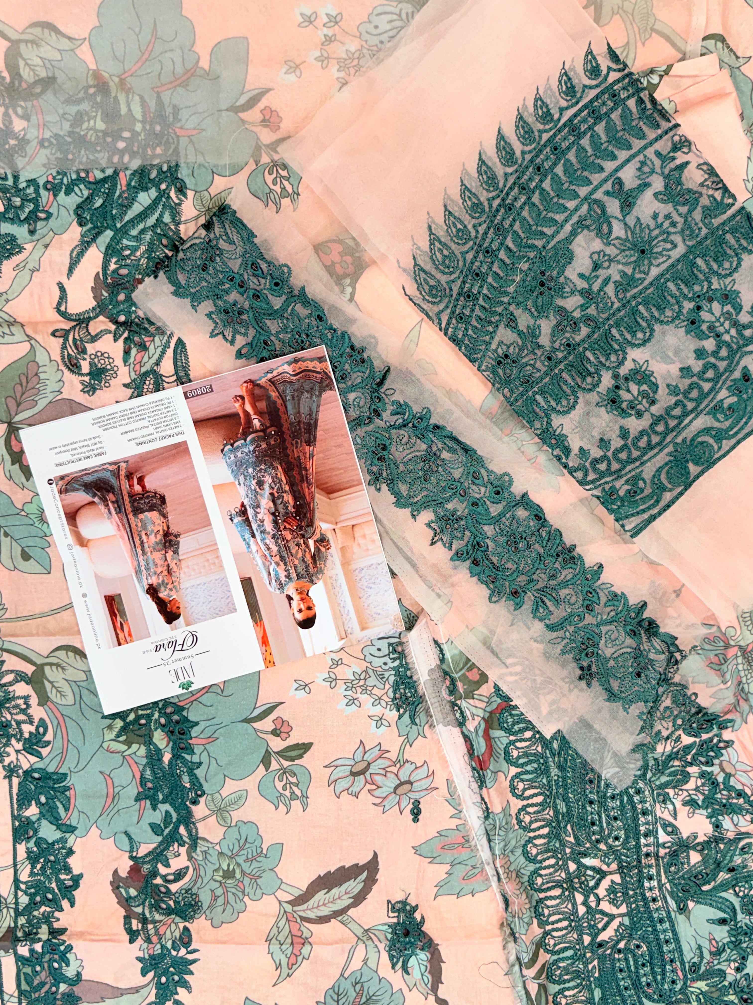 JADA FLORA LAWN SUIT 4 Q