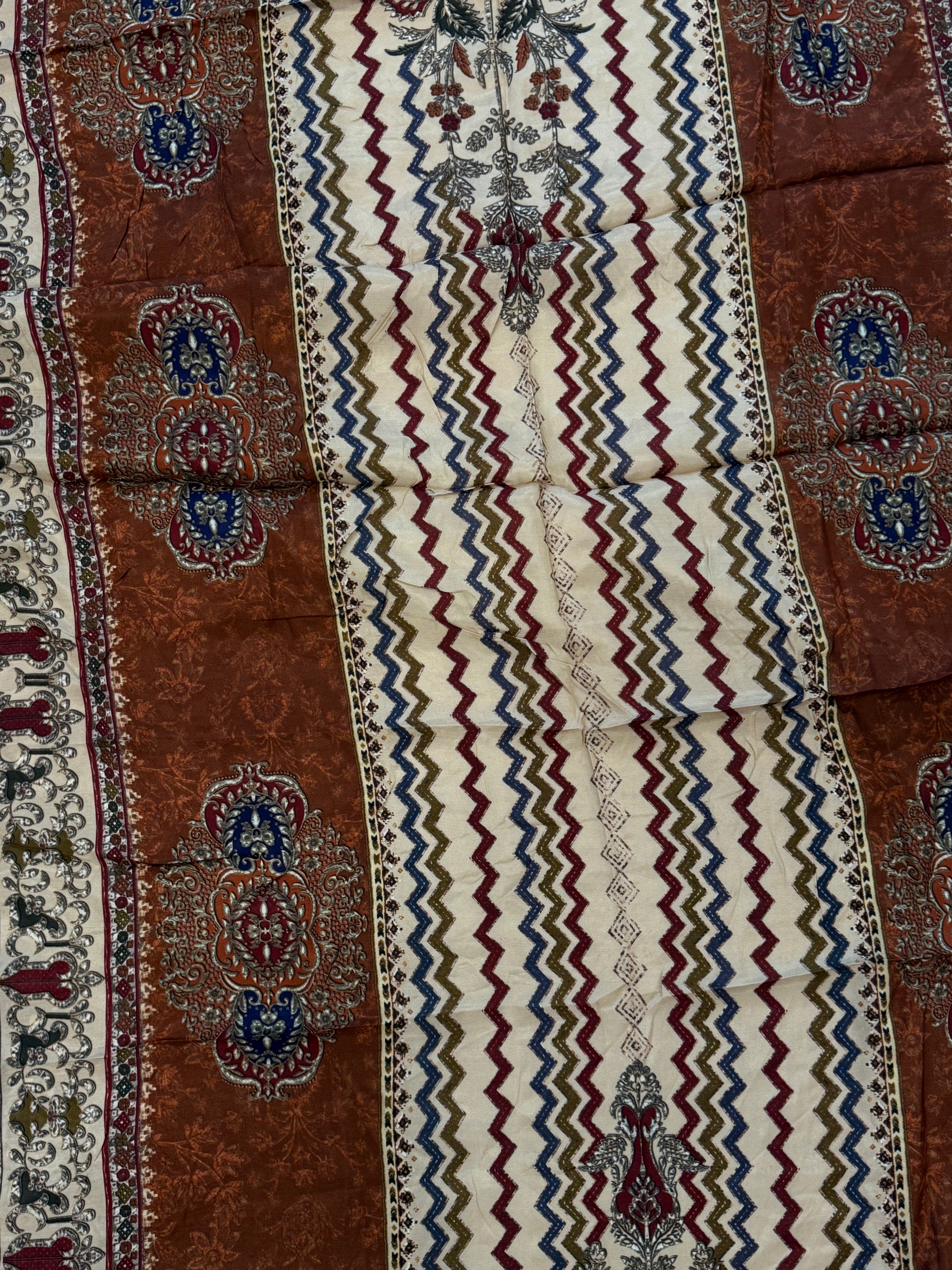 MUSLIN HAND EMBROIDERY SUIT 3 Q