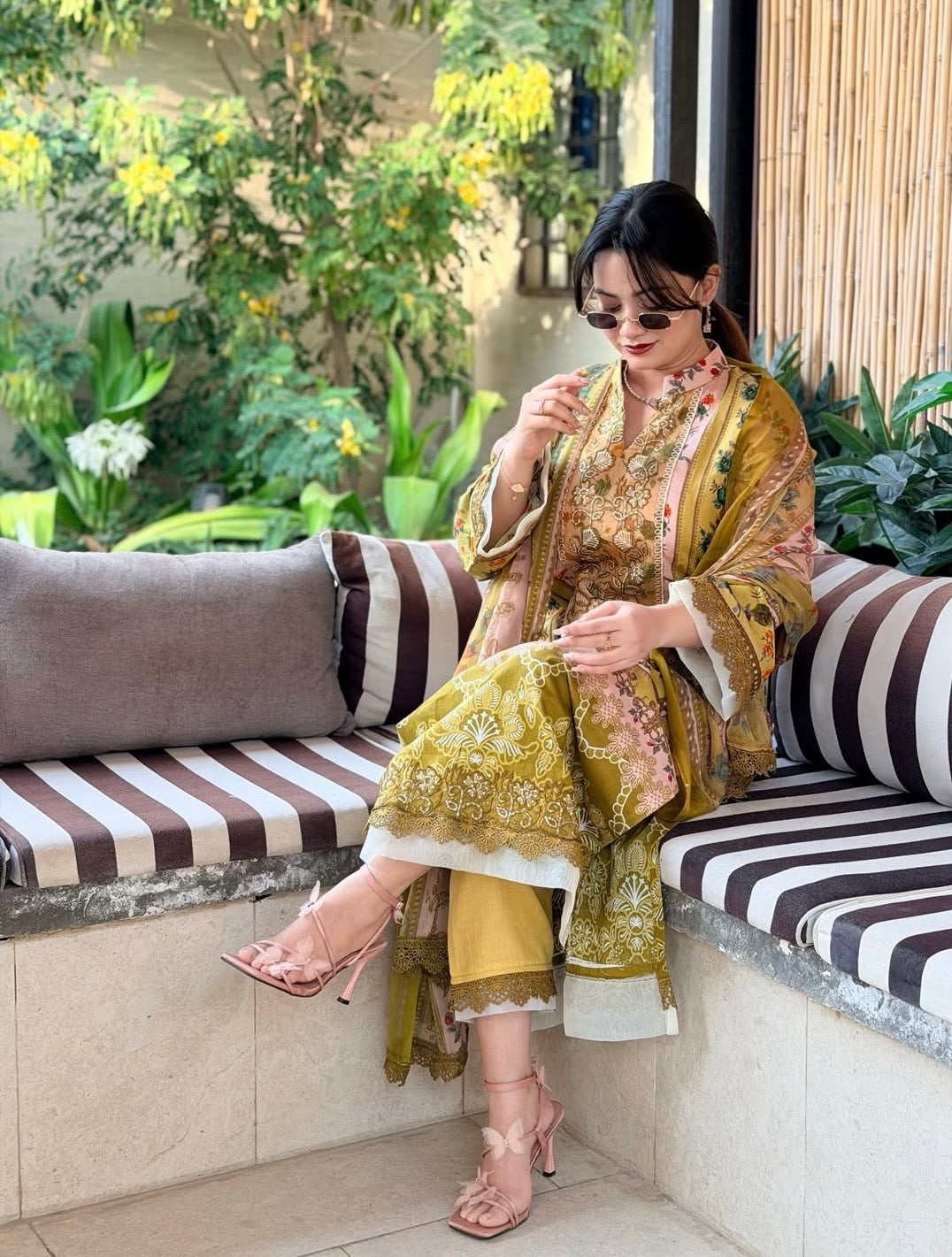 MARIA B COTTON PATCH SUIT 6 Q