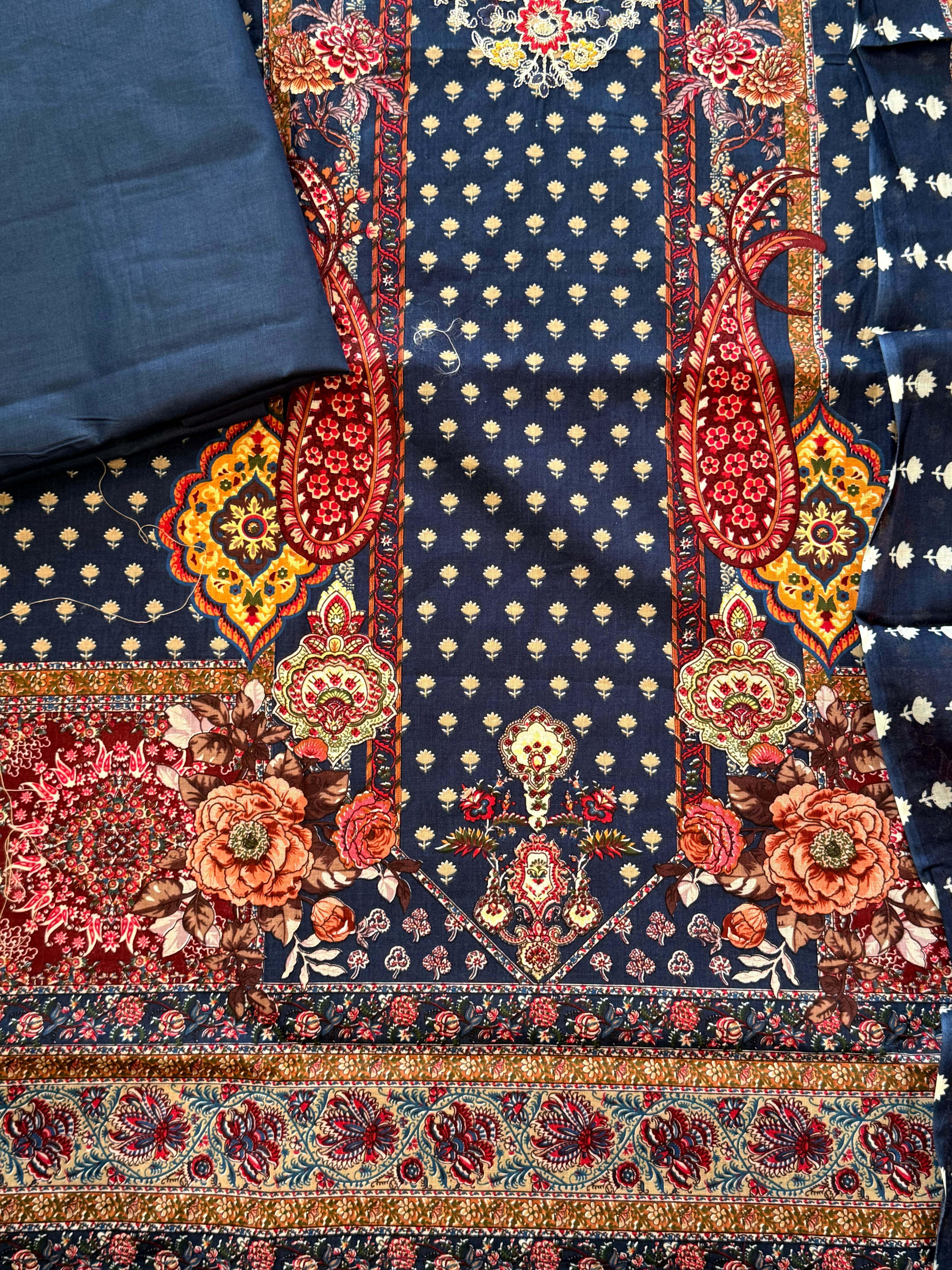 RANGREZ LAWN COTTON EMBROIDERY 2 Q