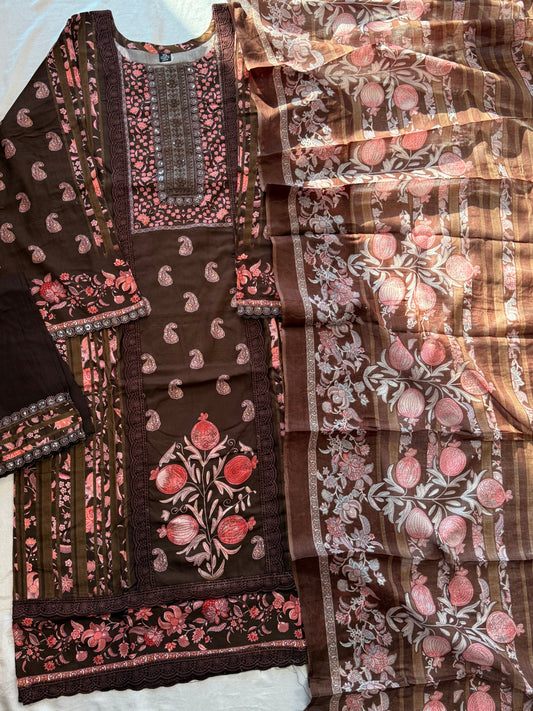 BAGH LAWN READYMADE SUIT 7 Q