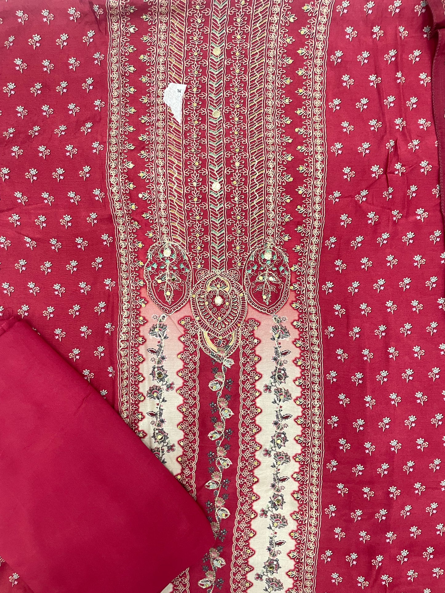 MUMTAZ MUSLIN EMBROIDERY SUIT 4 Q