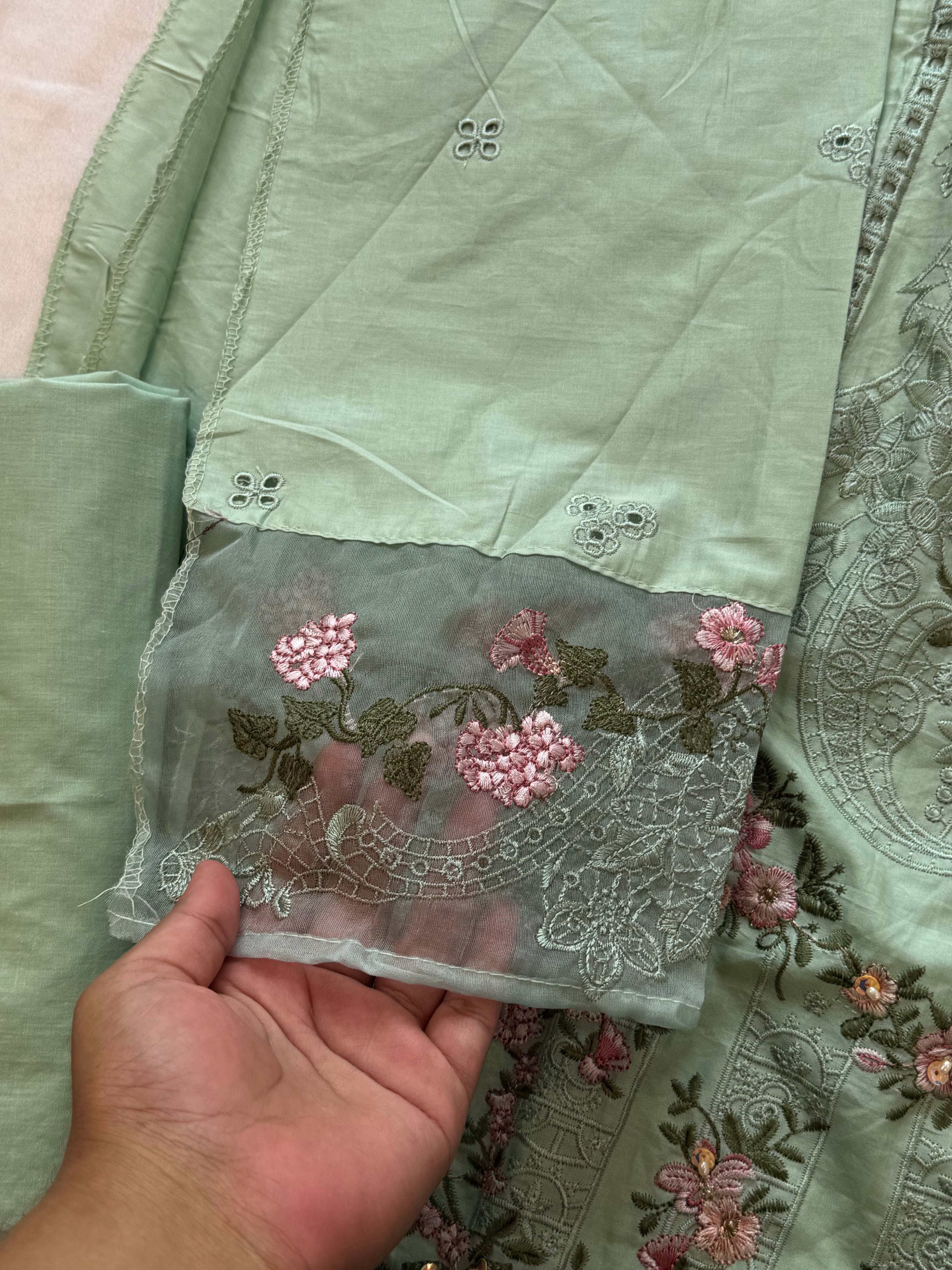 YUMNA COTTON EMBROIDERY SUIT 2