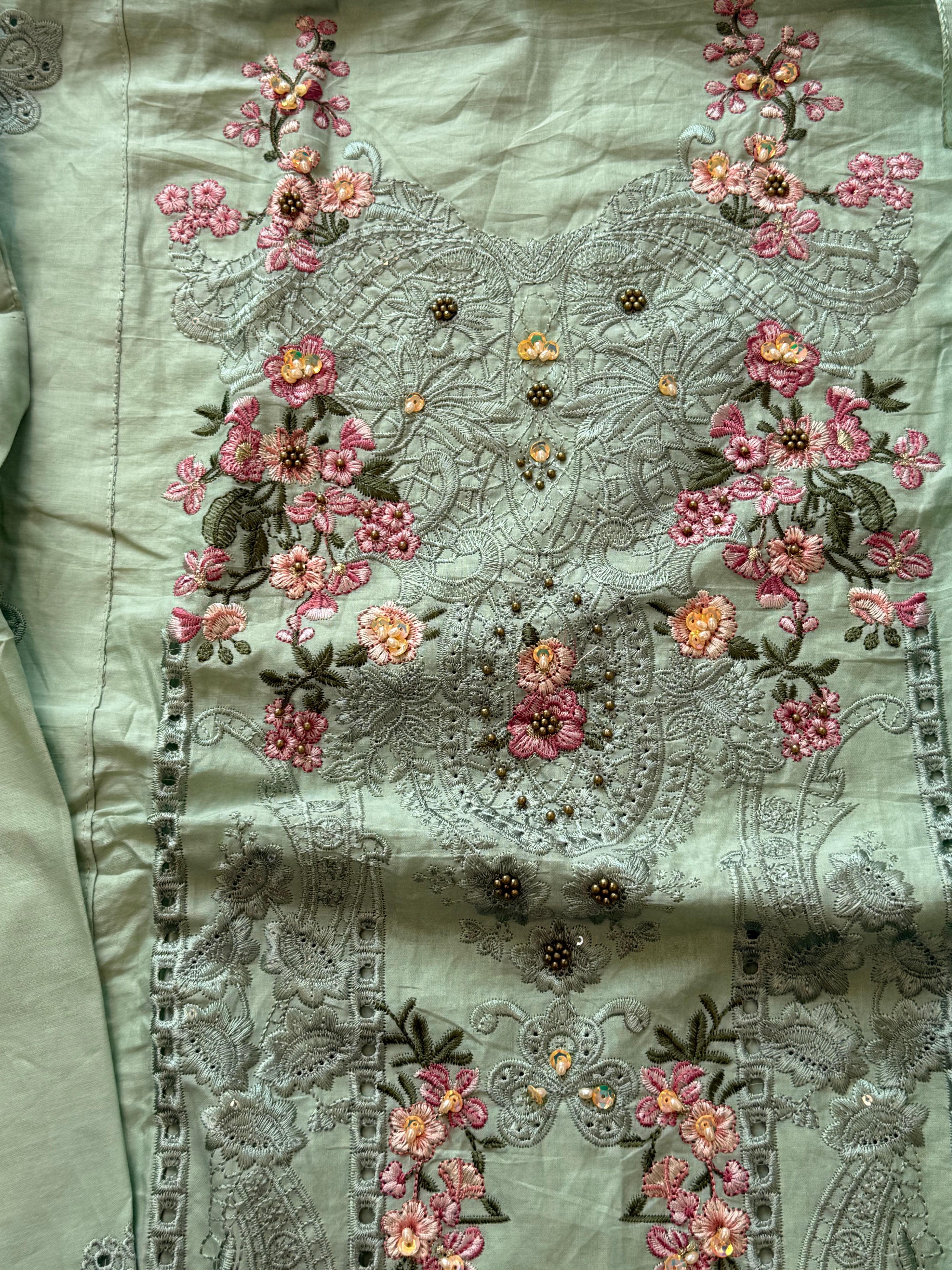 YUMNA COTTON EMBROIDERY SUIT 2
