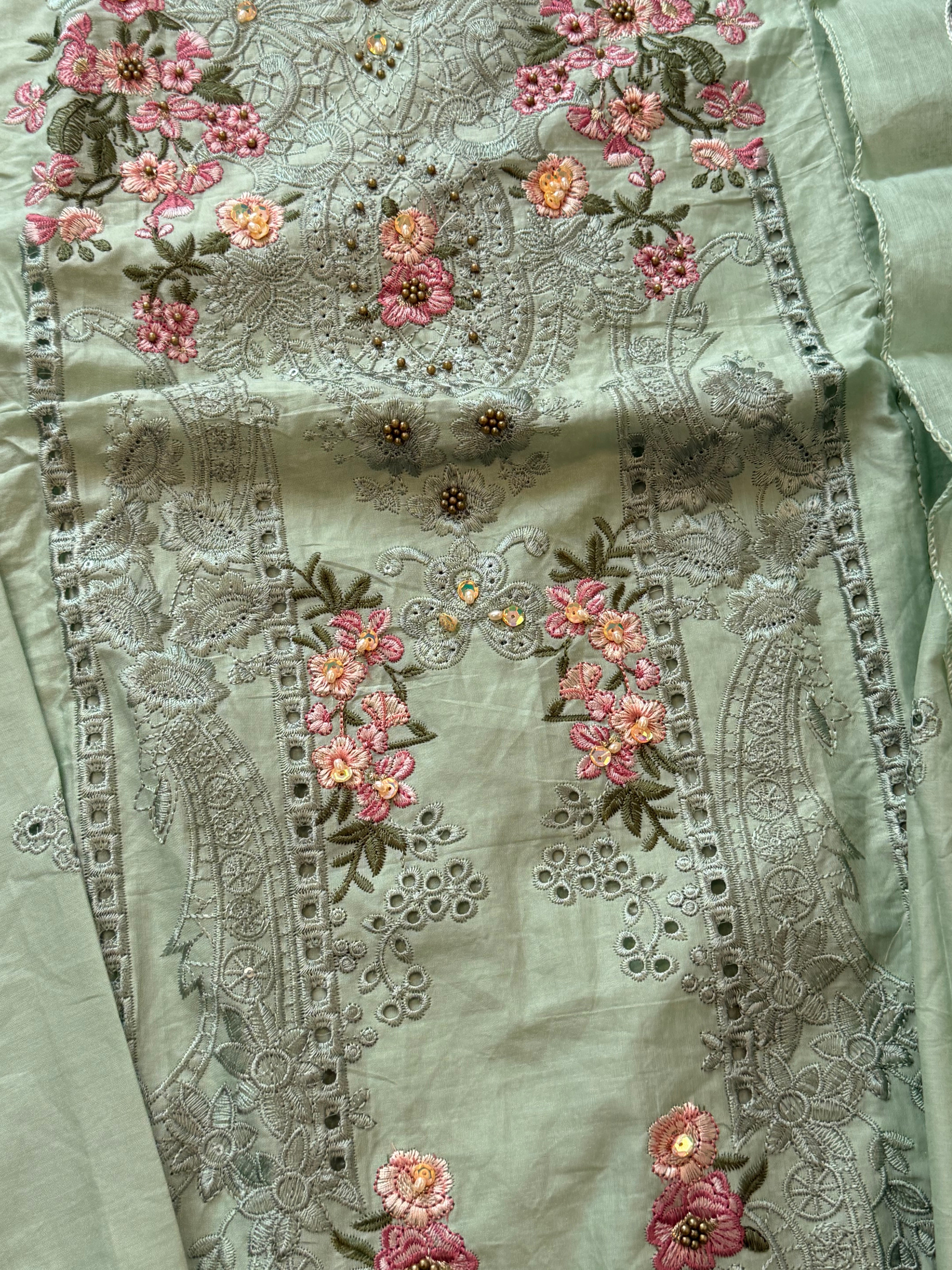 YUMNA COTTON EMBROIDERY SUIT 2