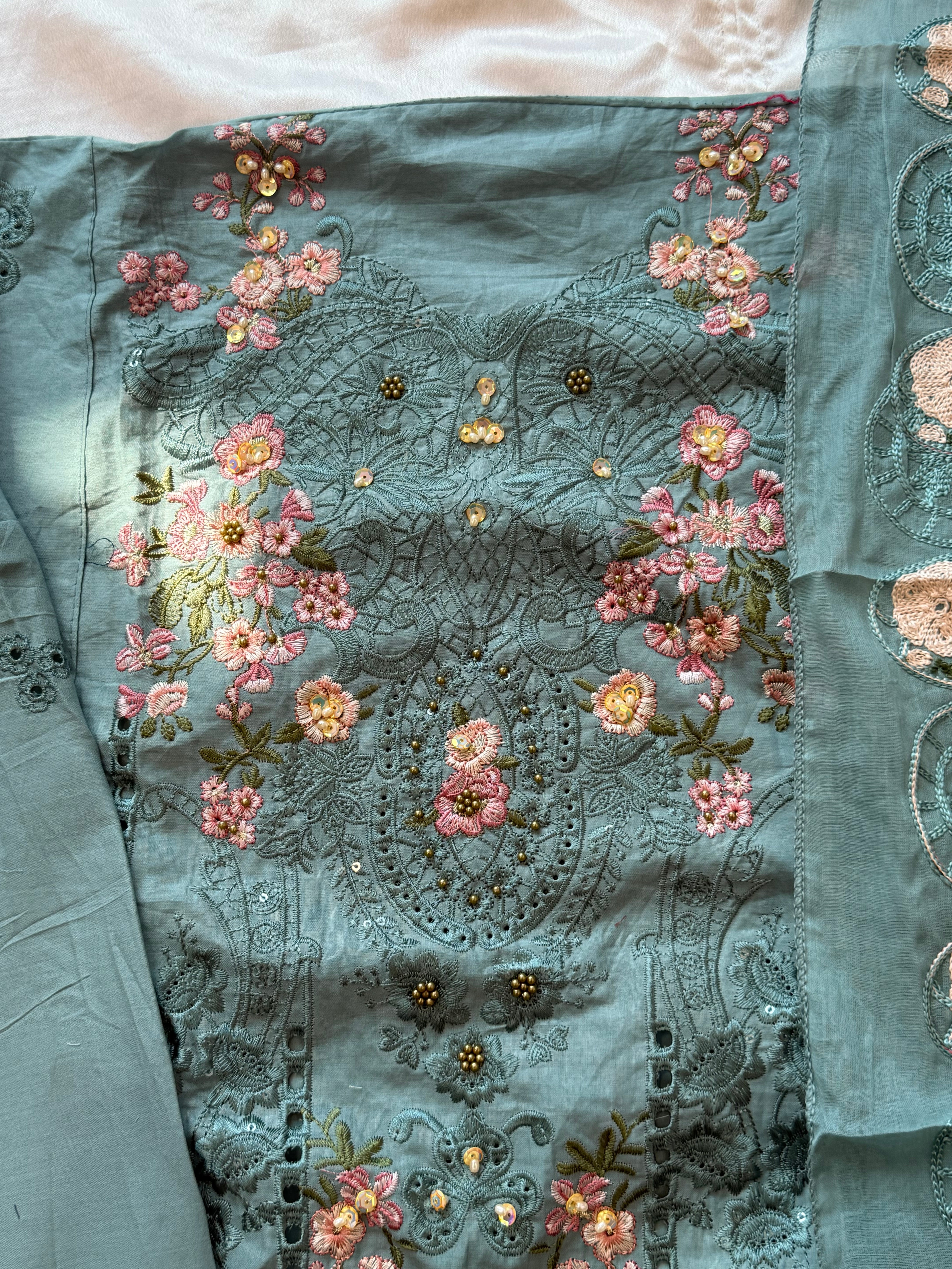 YUMNA COTTON EMBROIDERY SUIT 3