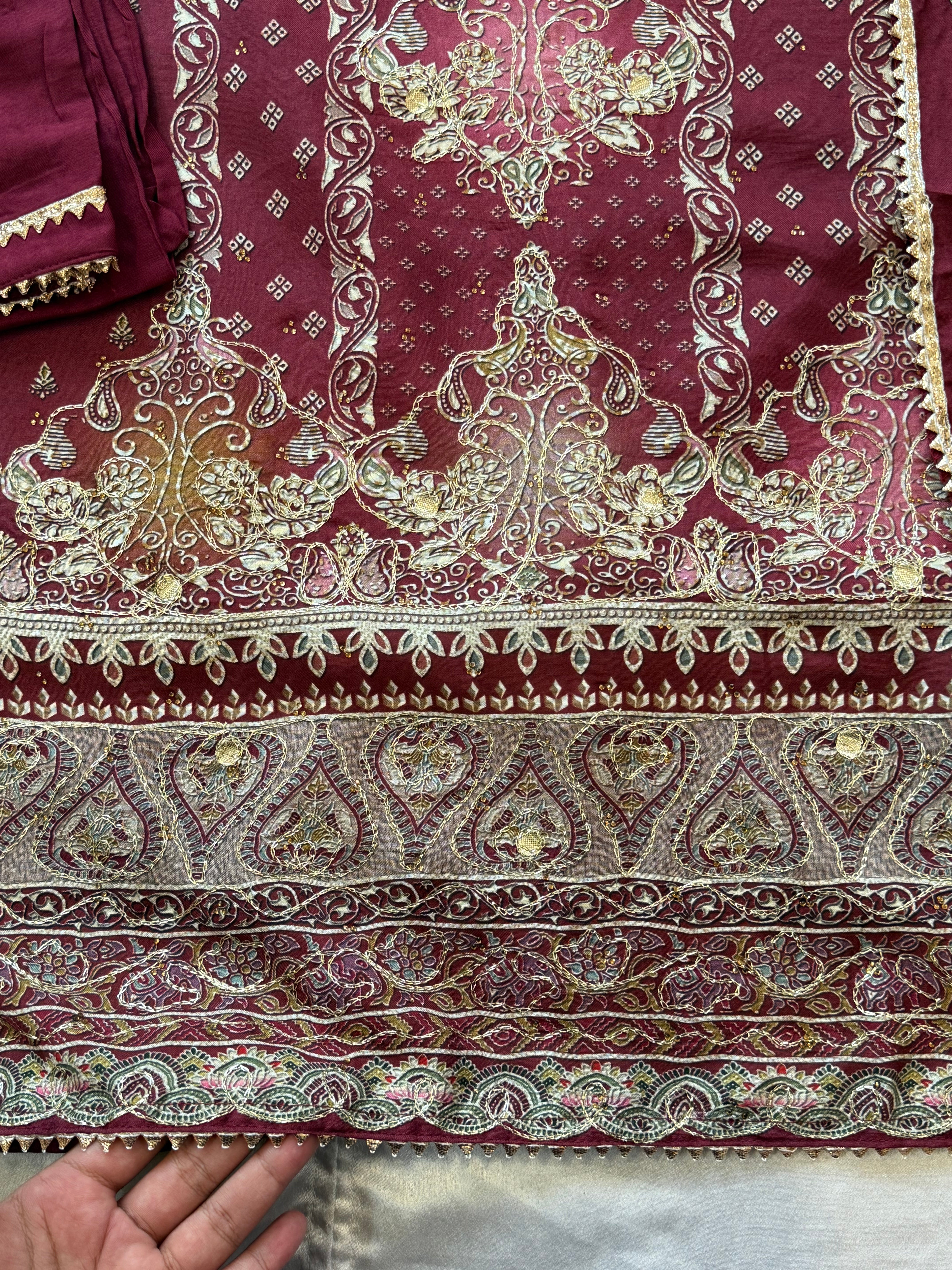 HARSHA MUSLIN READYMADE SUIT 10