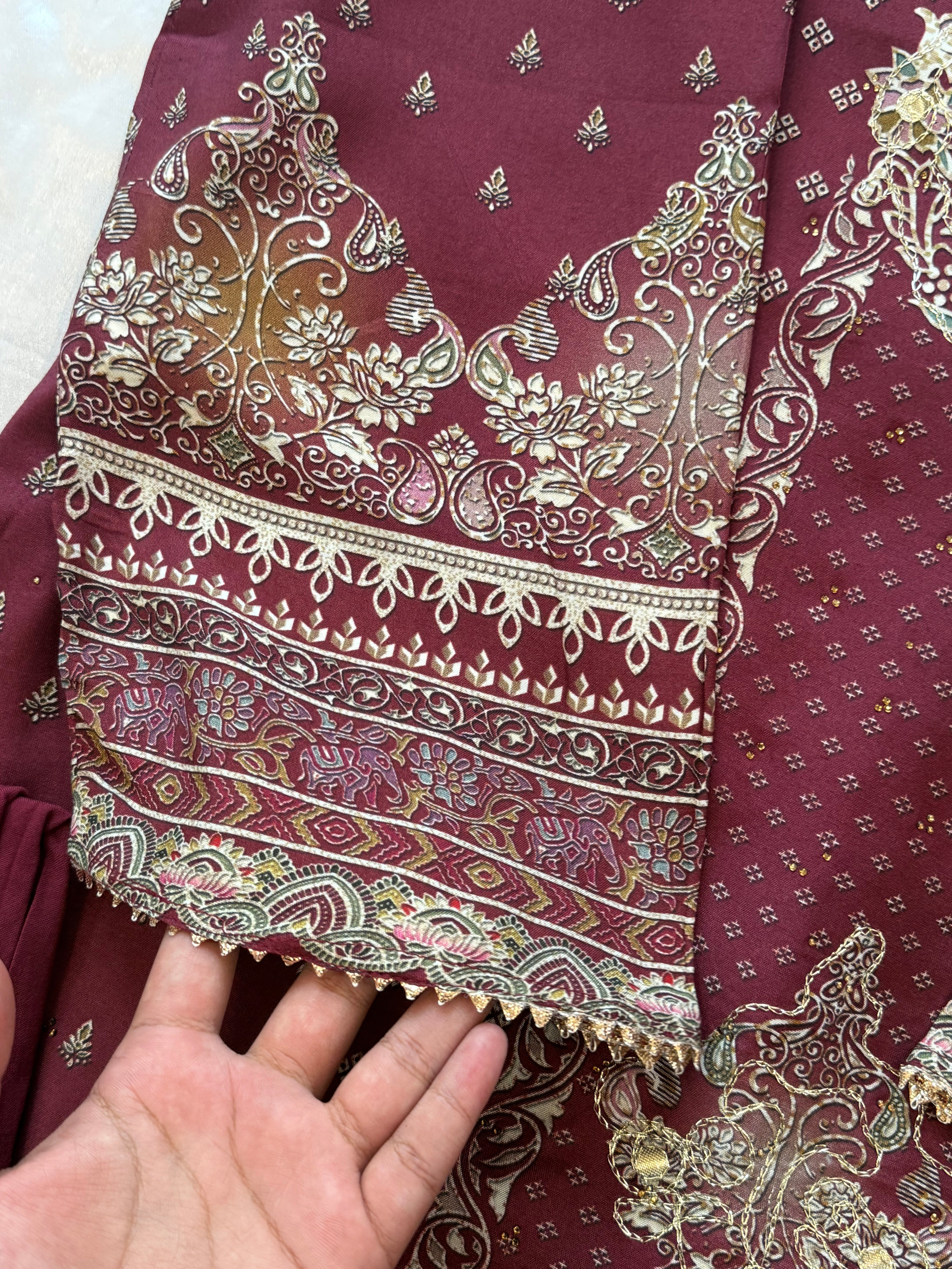 HARSHA MUSLIN READYMADE SUIT 10
