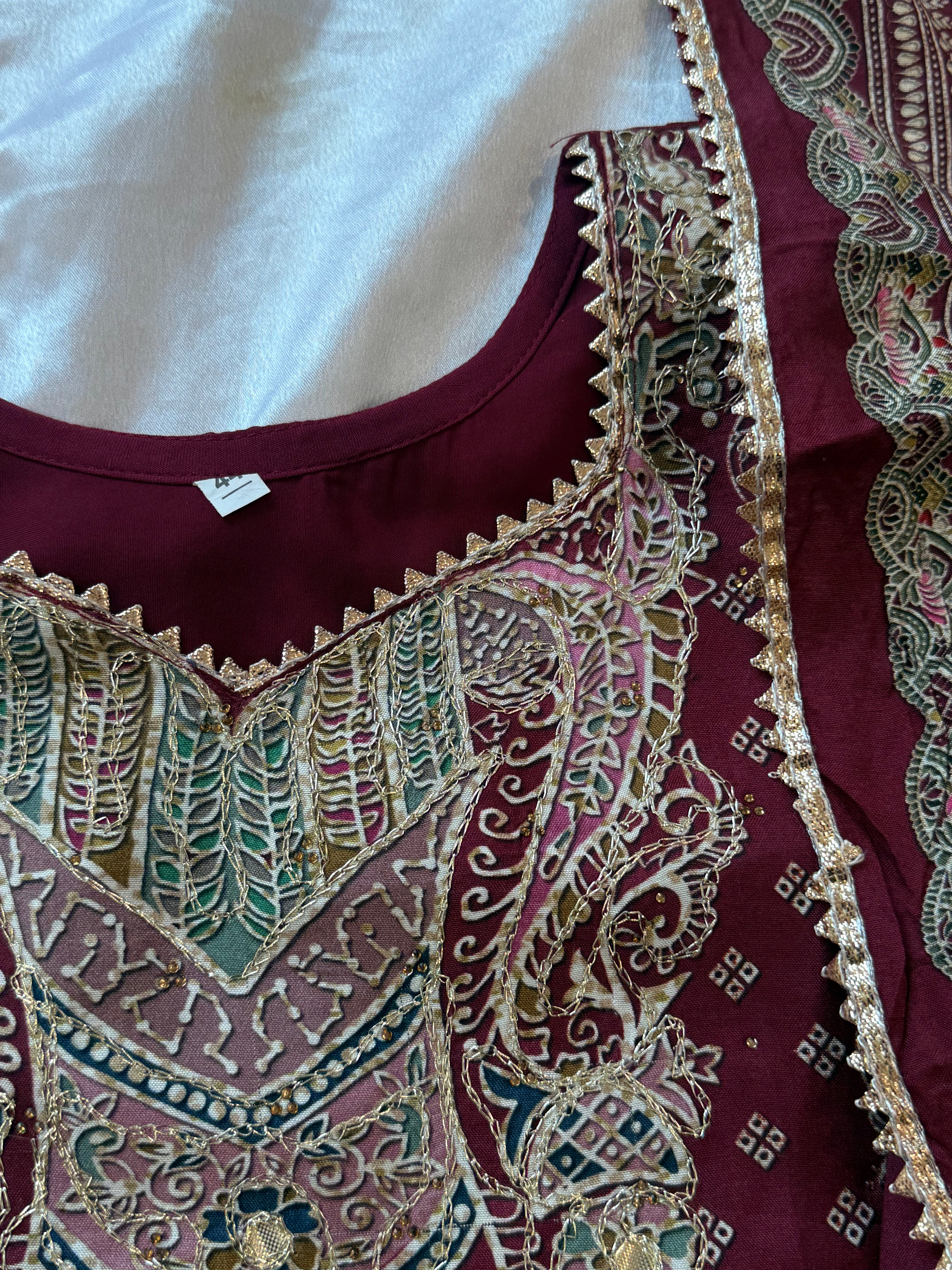 HARSHA MUSLIN READYMADE SUIT 10