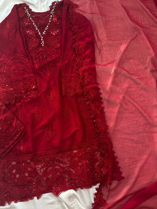 NOOR -E-CHIFFON READYMADE SUIT 2