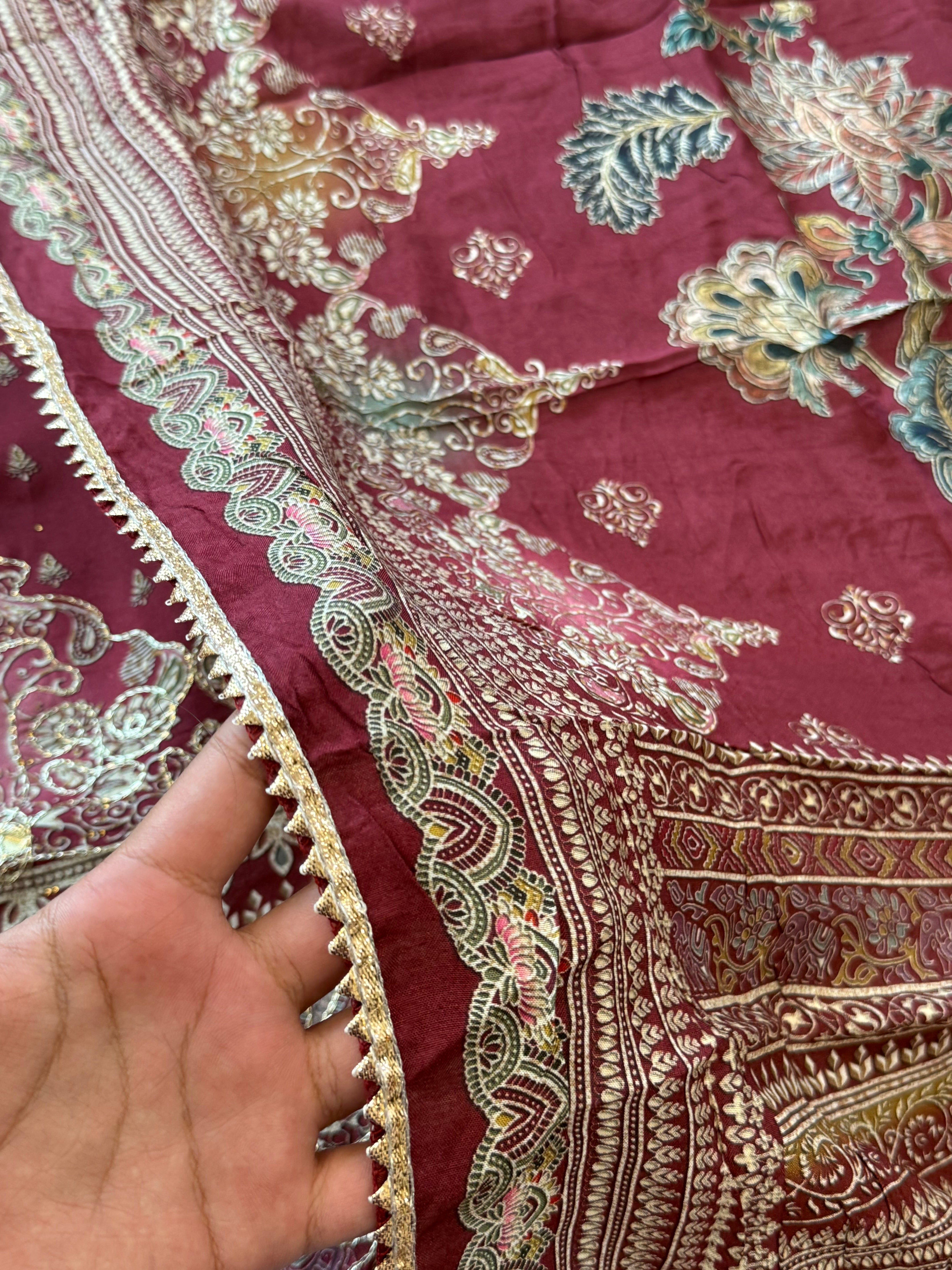 HARSHA MUSLIN READYMADE SUIT 10