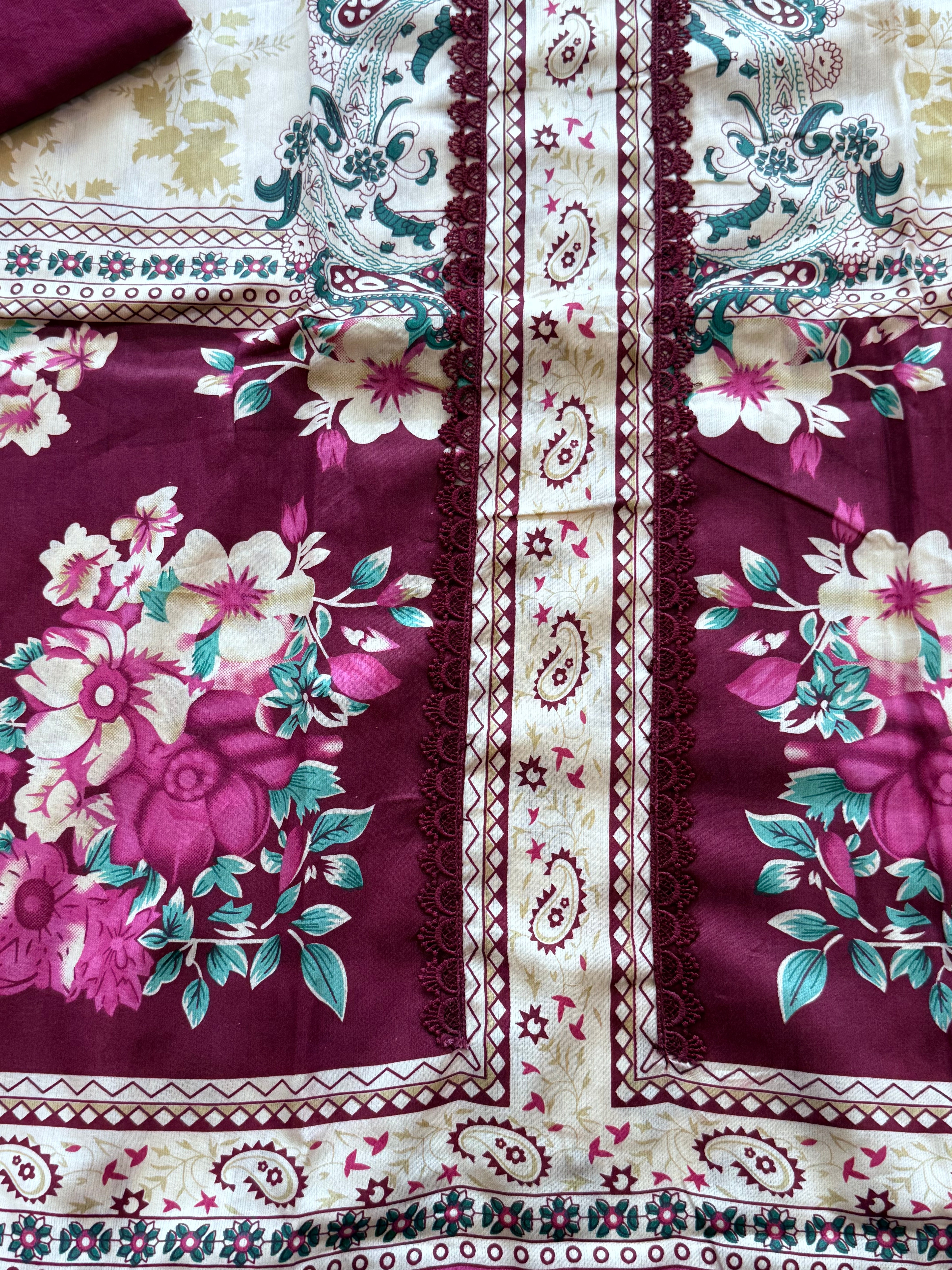 ROZANA PURE COTTON SUIT 25