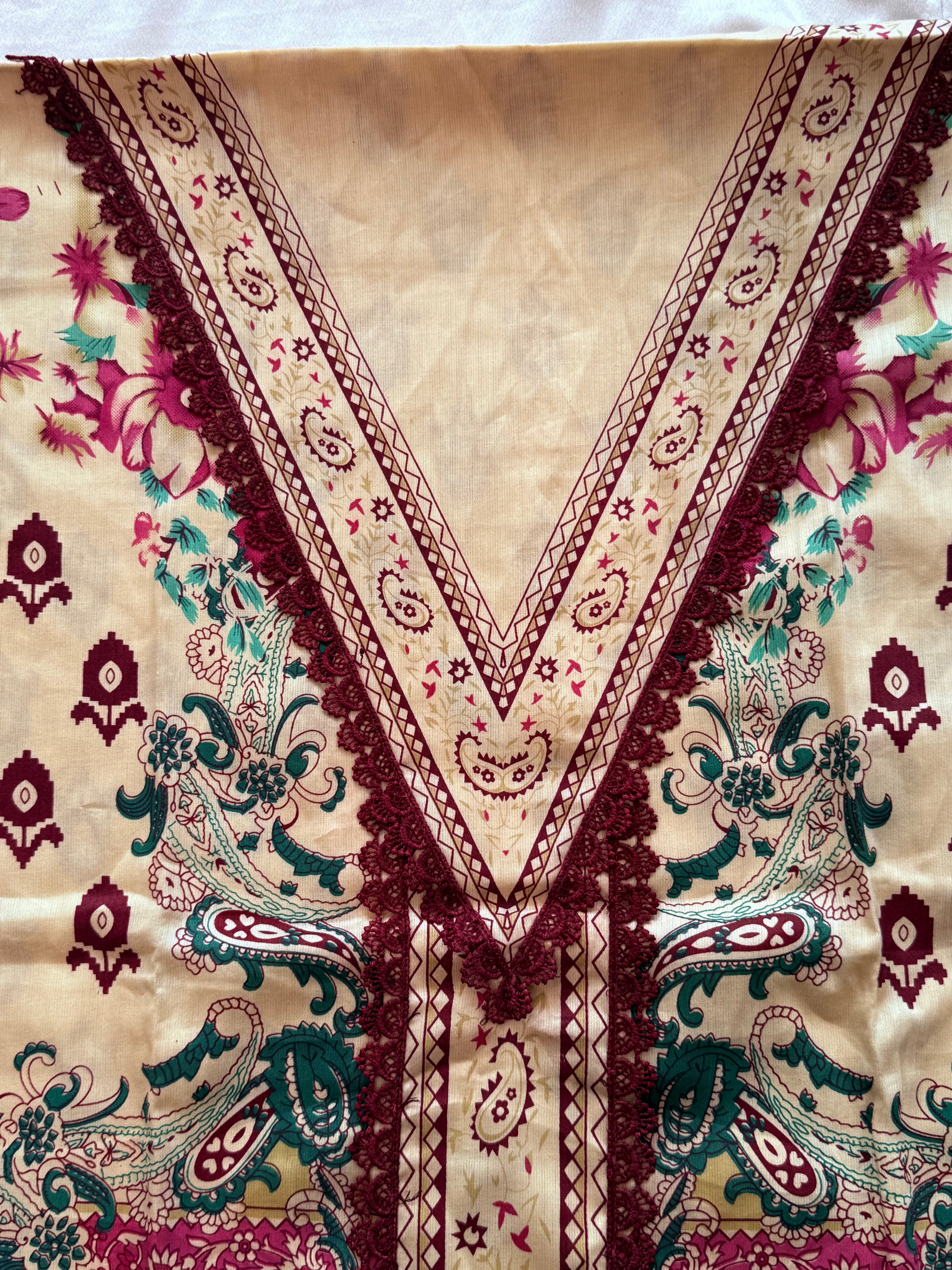 ROZANA PURE COTTON SUIT 25